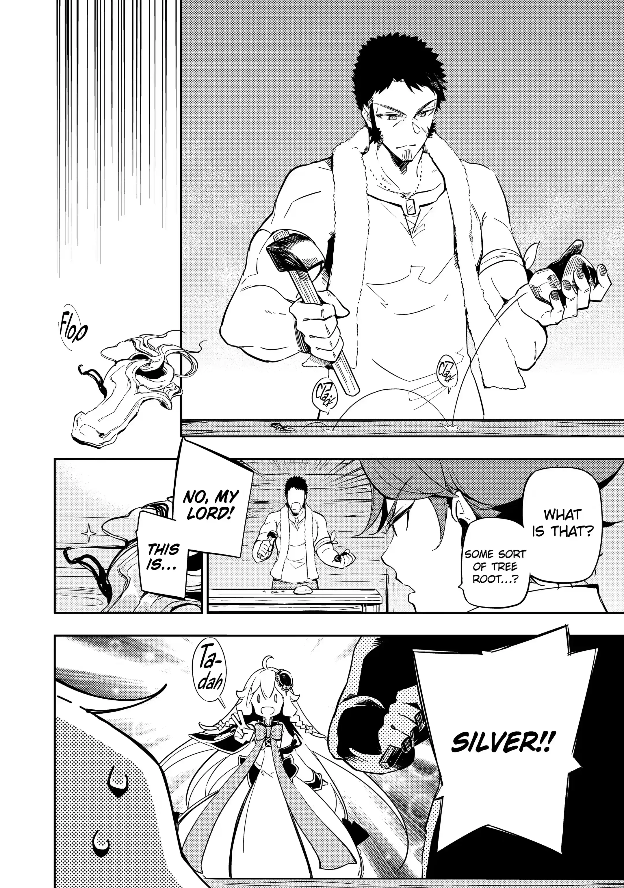 Reincarnated as the Daughter of the Legendary Hero and the Queen of Spirits (Official) chapter 21.2 page 2