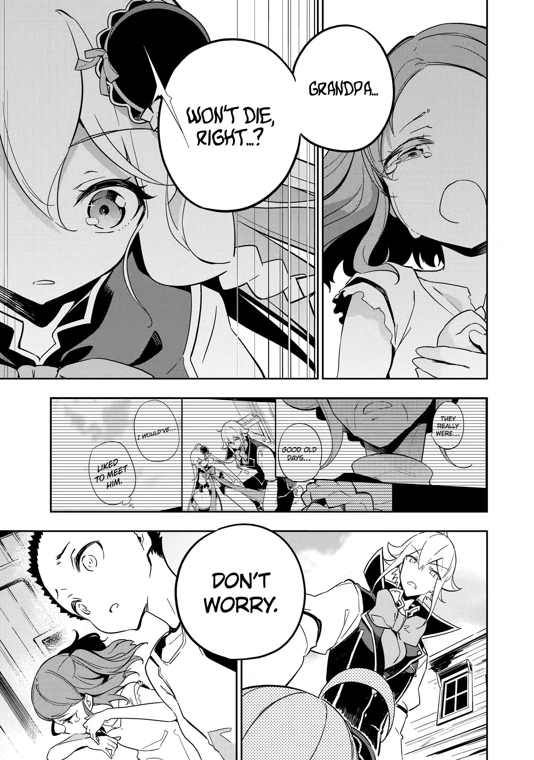 Reincarnated as the Daughter of the Legendary Hero and the Queen of Spirits (Official) chapter 21.3 page 11