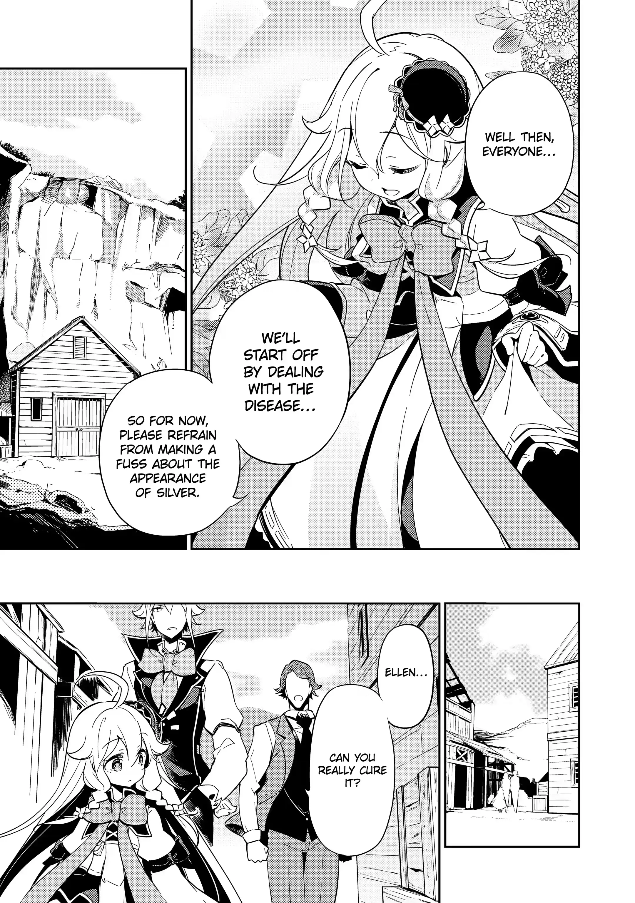 Reincarnated as the Daughter of the Legendary Hero and the Queen of Spirits (Official) chapter 21.3 page 9
