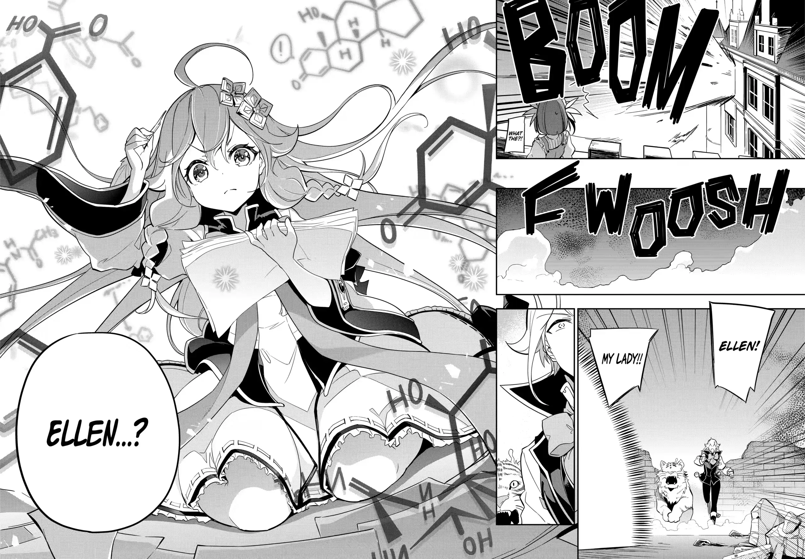 Reincarnated as the Daughter of the Legendary Hero and the Queen of Spirits (Official) chapter 22.1 page 8