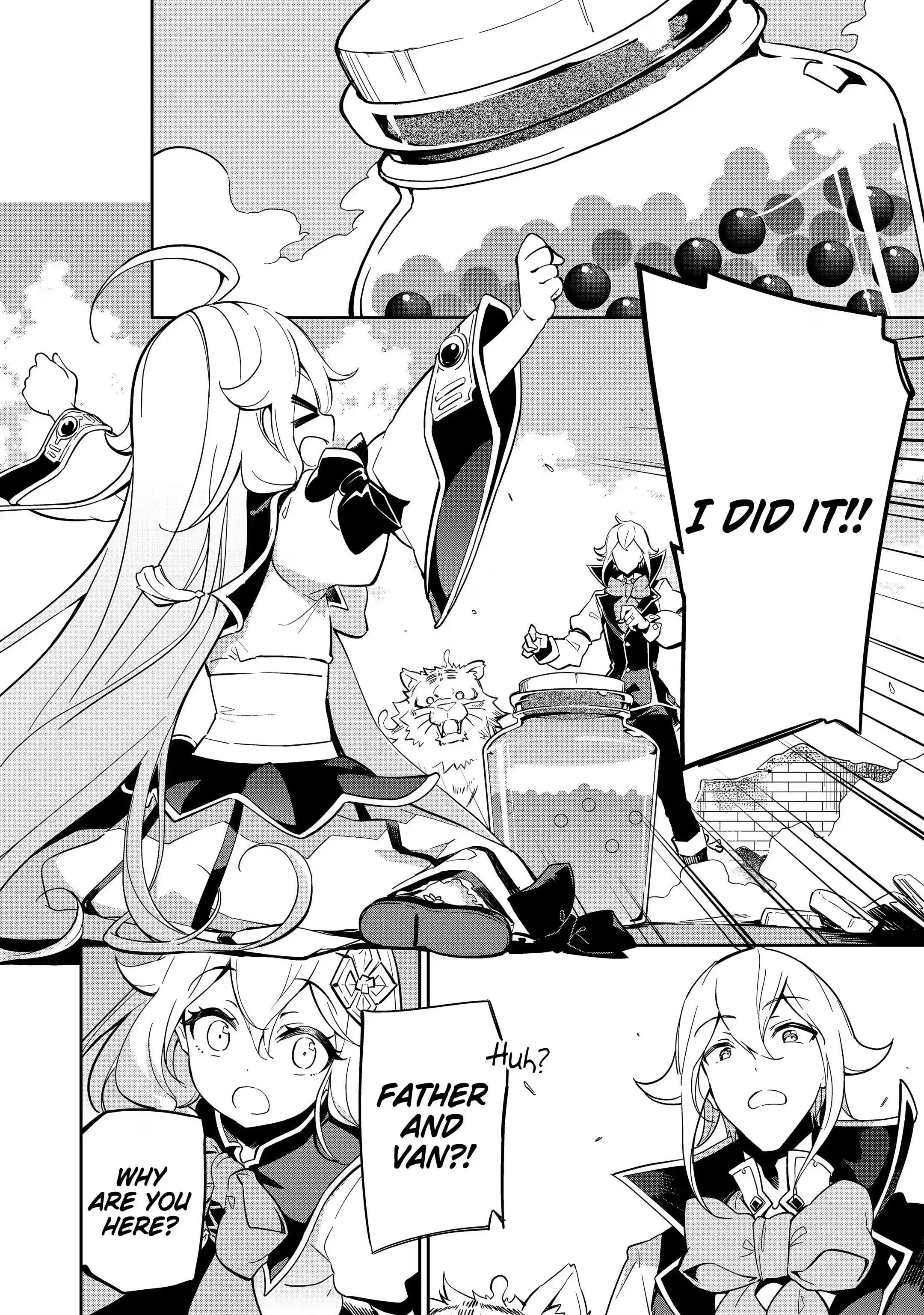 Reincarnated as the Daughter of the Legendary Hero and the Queen of Spirits (Official) chapter 22.2 page 2