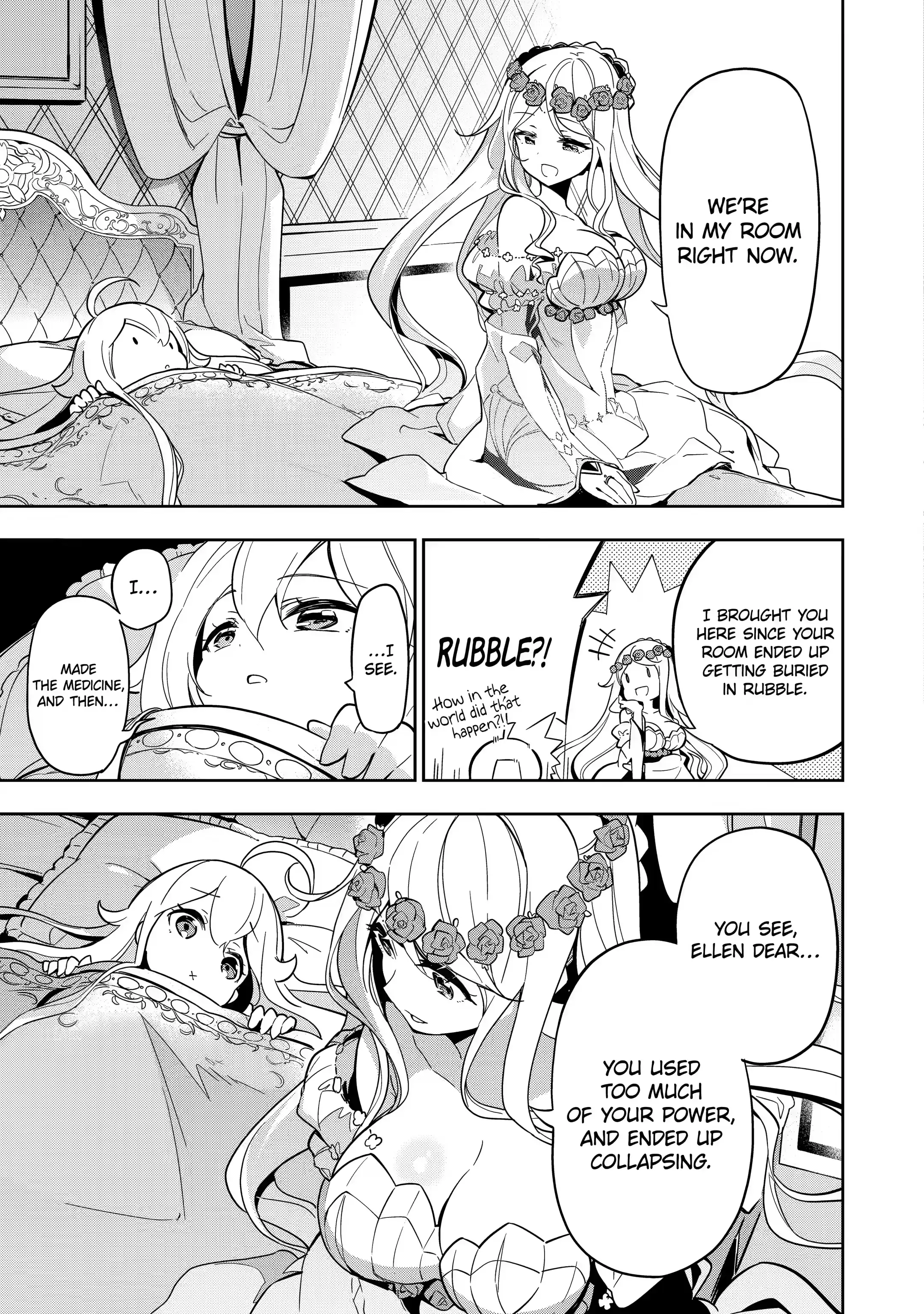 Reincarnated as the Daughter of the Legendary Hero and the Queen of Spirits (Official) chapter 22.2 page 5