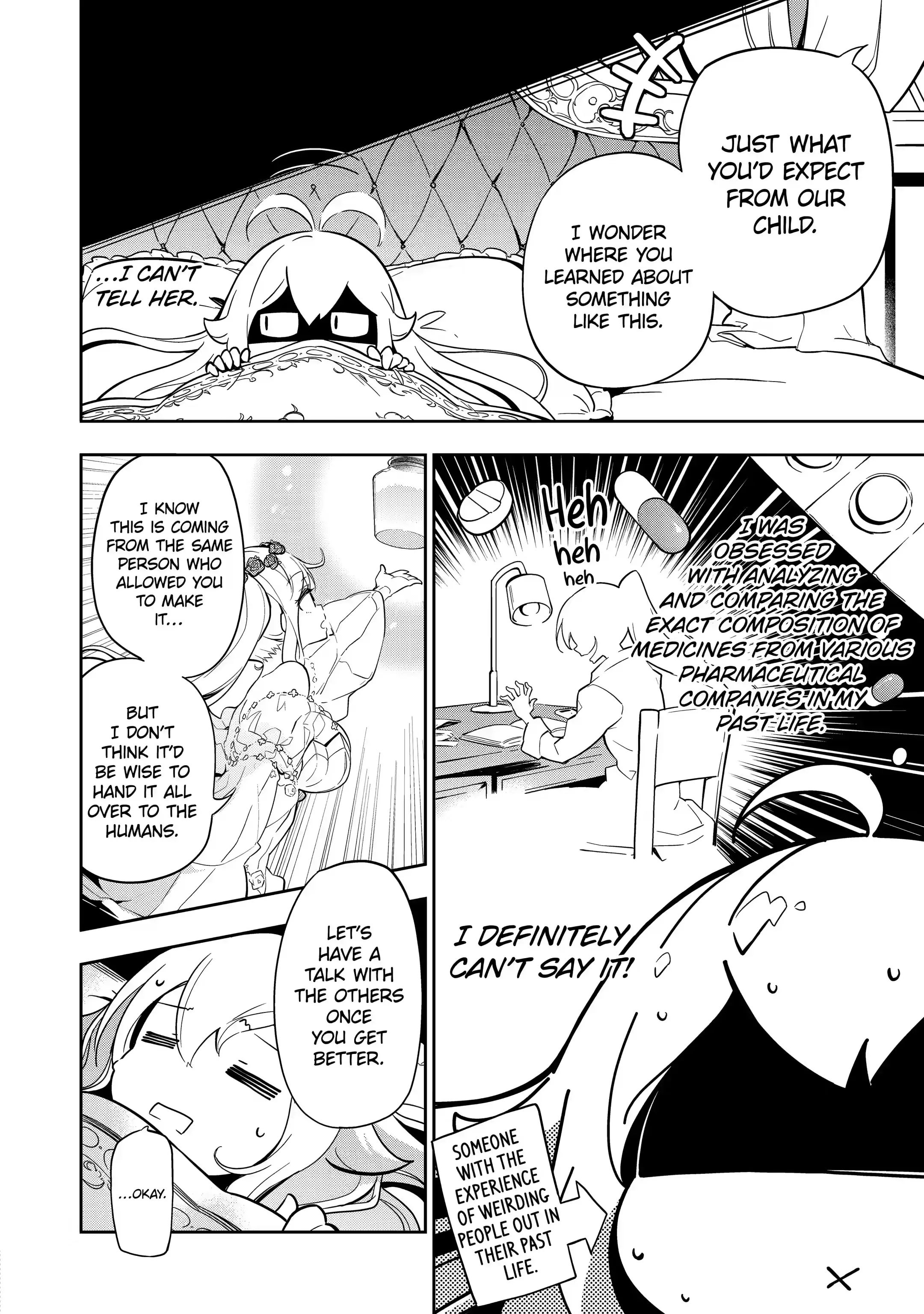 Reincarnated as the Daughter of the Legendary Hero and the Queen of Spirits (Official) chapter 22.2 page 8