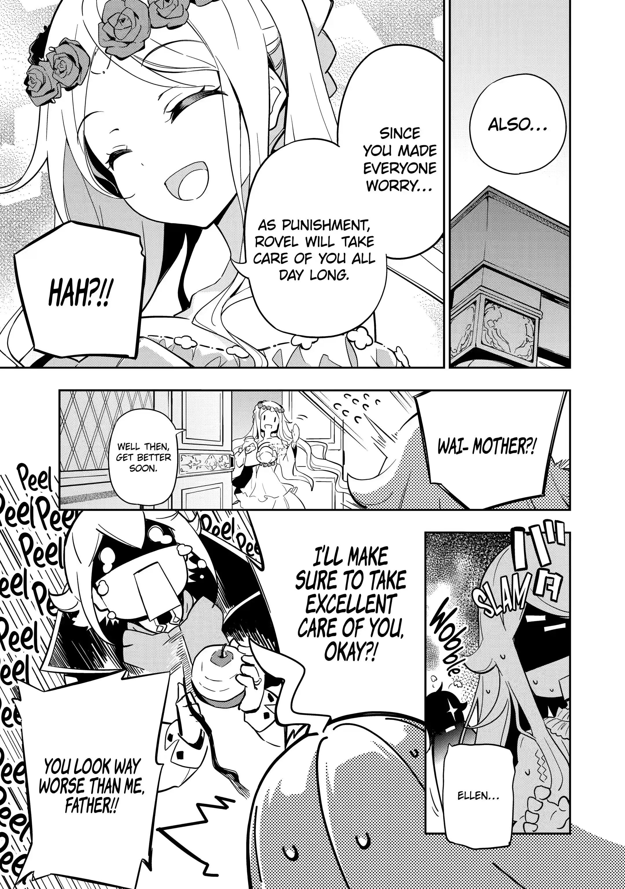 Reincarnated as the Daughter of the Legendary Hero and the Queen of Spirits (Official) chapter 22.2 page 9