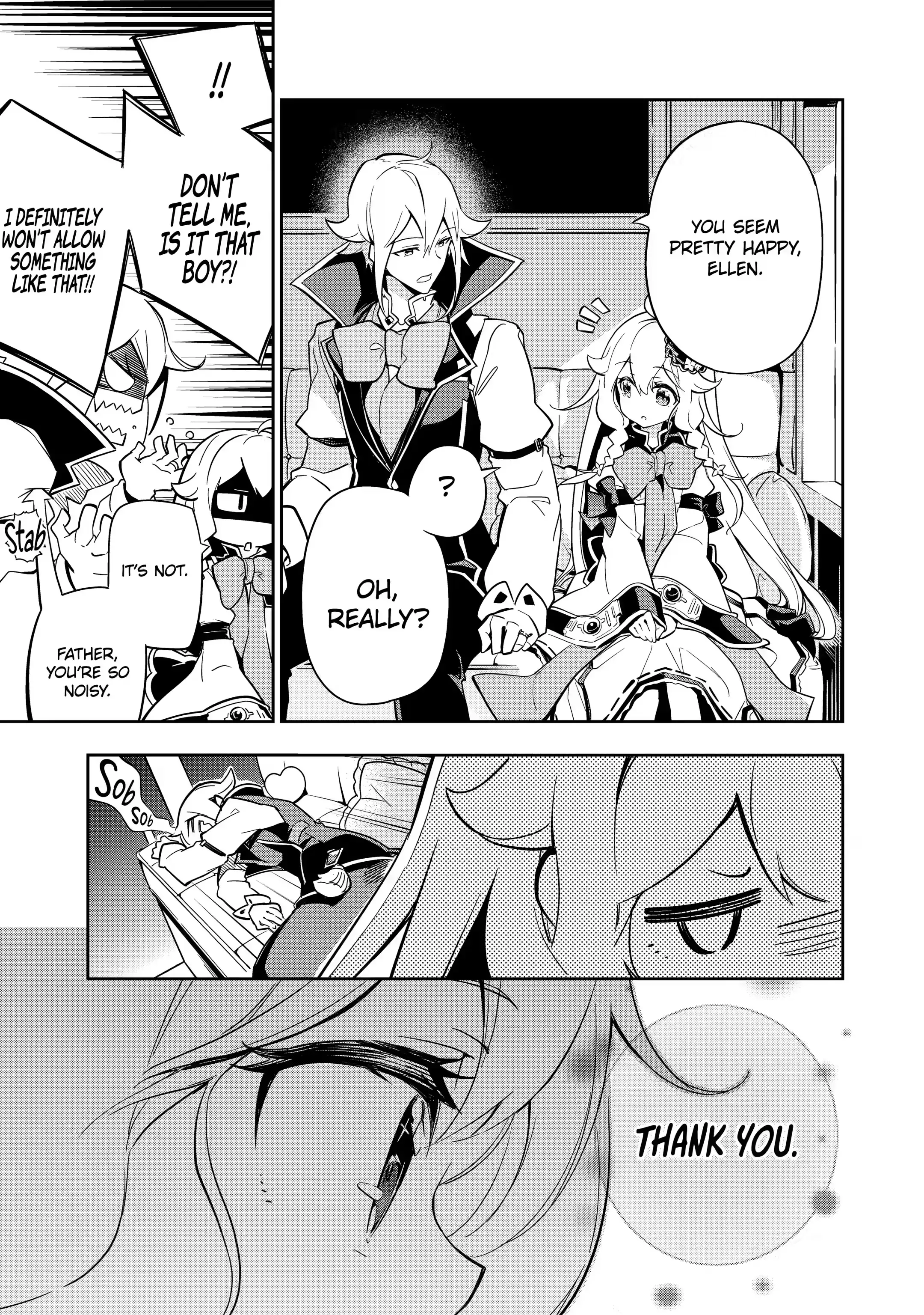 Reincarnated as the Daughter of the Legendary Hero and the Queen of Spirits (Official) chapter 22.3 page 9