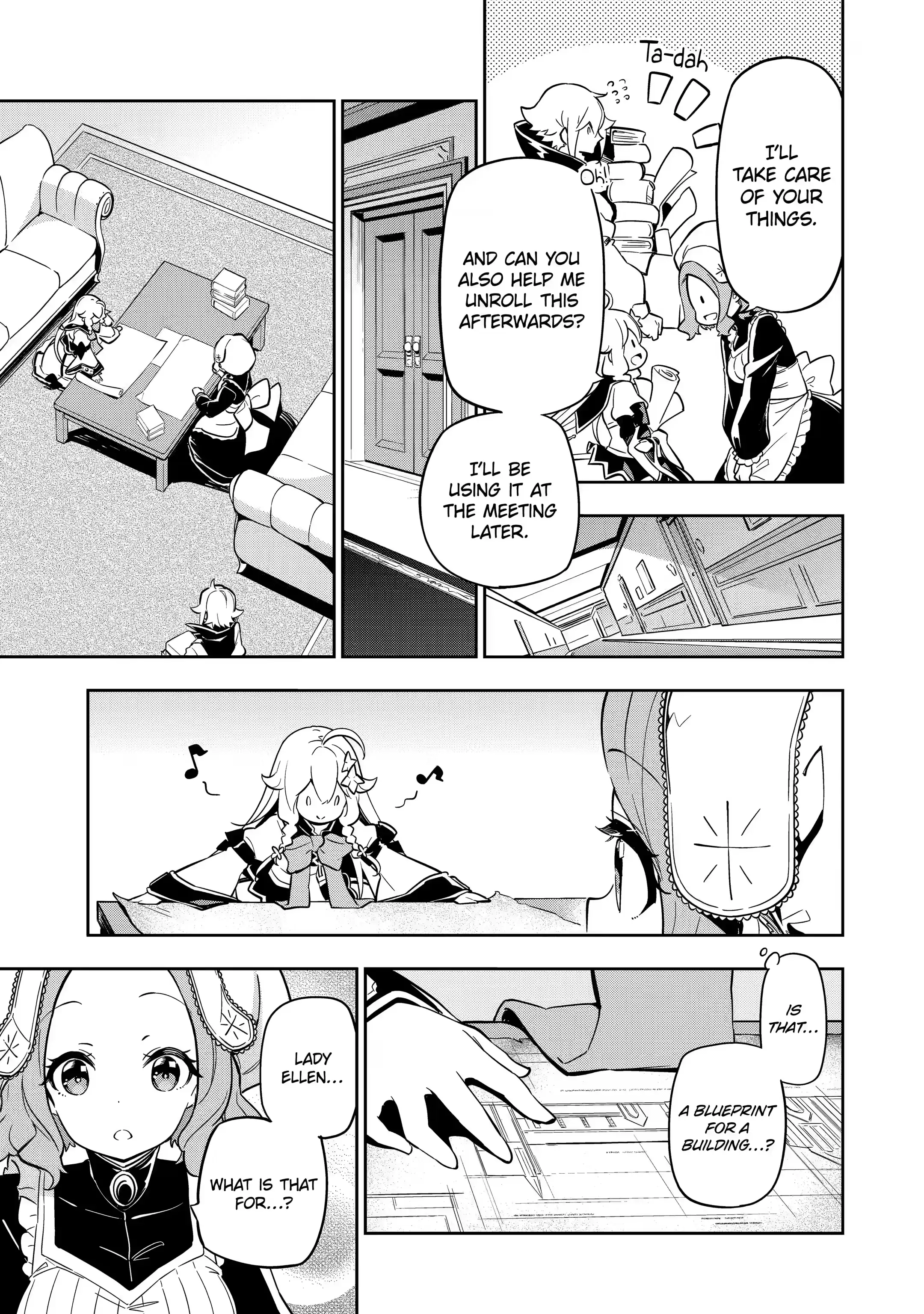 Reincarnated as the Daughter of the Legendary Hero and the Queen of Spirits (Official) chapter 23.1 page 9