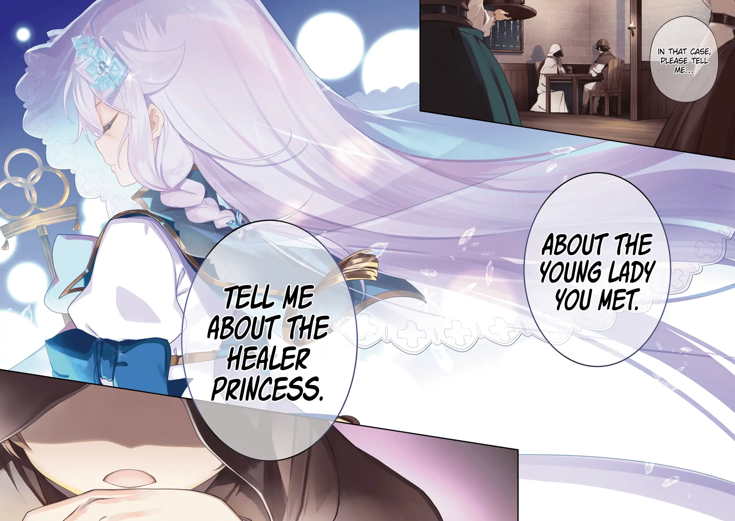 Reincarnated as the Daughter of the Legendary Hero and the Queen of Spirits (Official) chapter 24.1 page 1