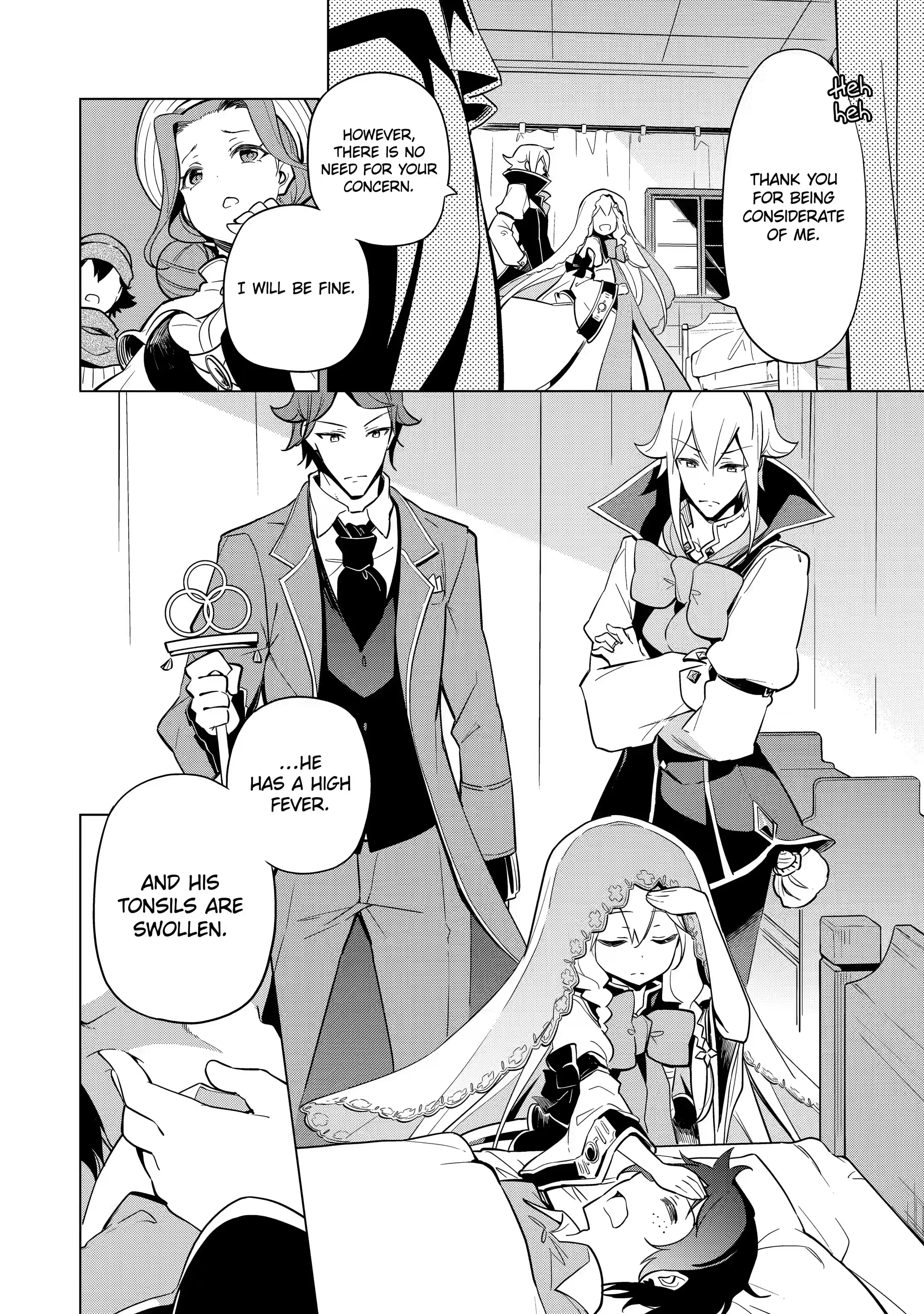 Reincarnated as the Daughter of the Legendary Hero and the Queen of Spirits (Official) chapter 24.1 page 12