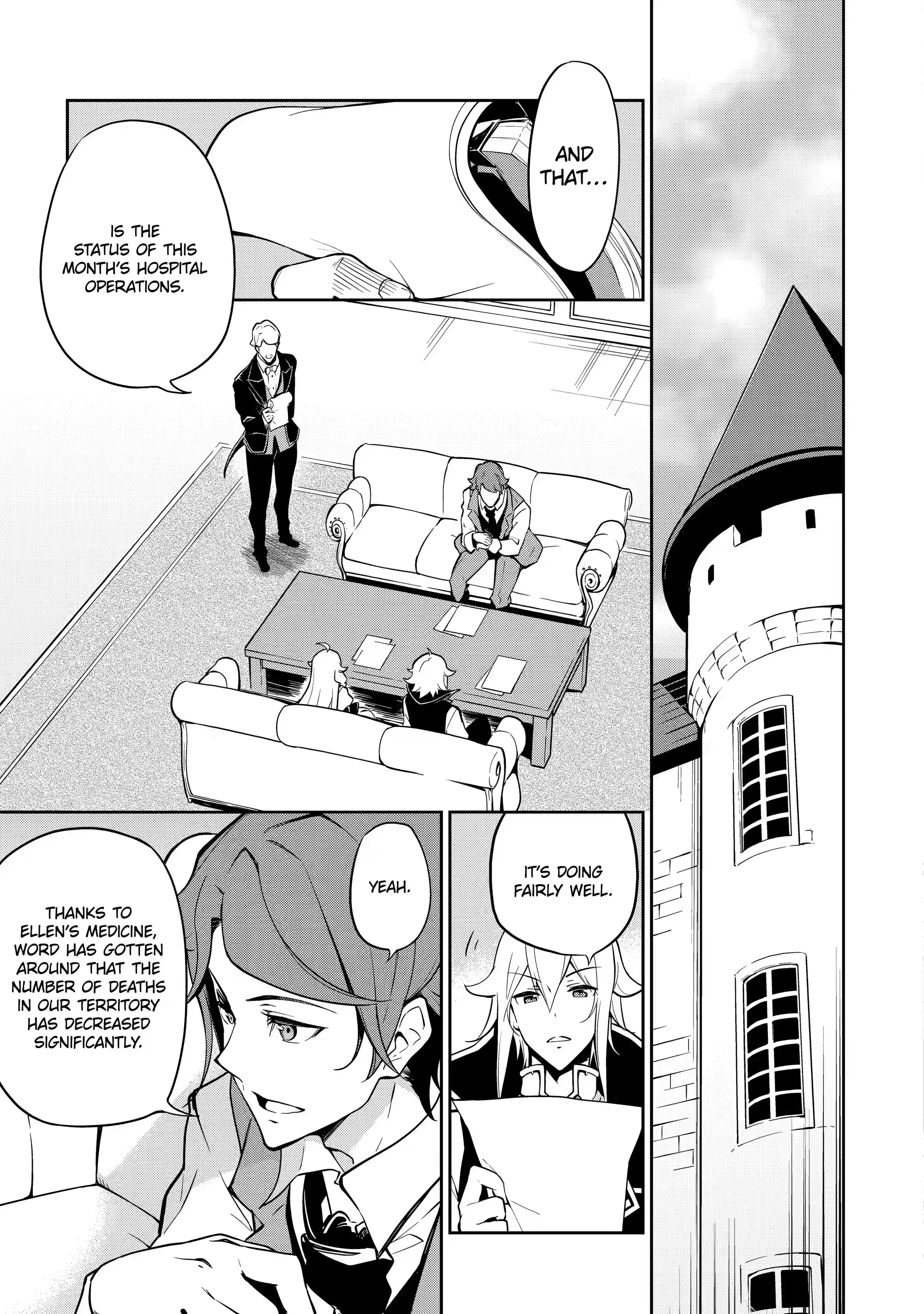 Reincarnated as the Daughter of the Legendary Hero and the Queen of Spirits (Official) chapter 25.1 page 3