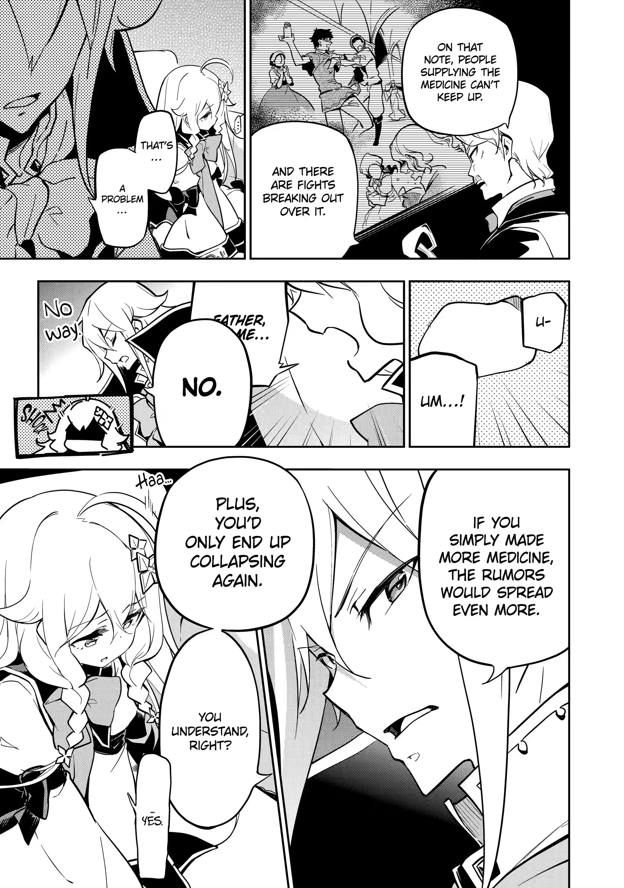 Reincarnated as the Daughter of the Legendary Hero and the Queen of Spirits (Official) chapter 25.1 page 5