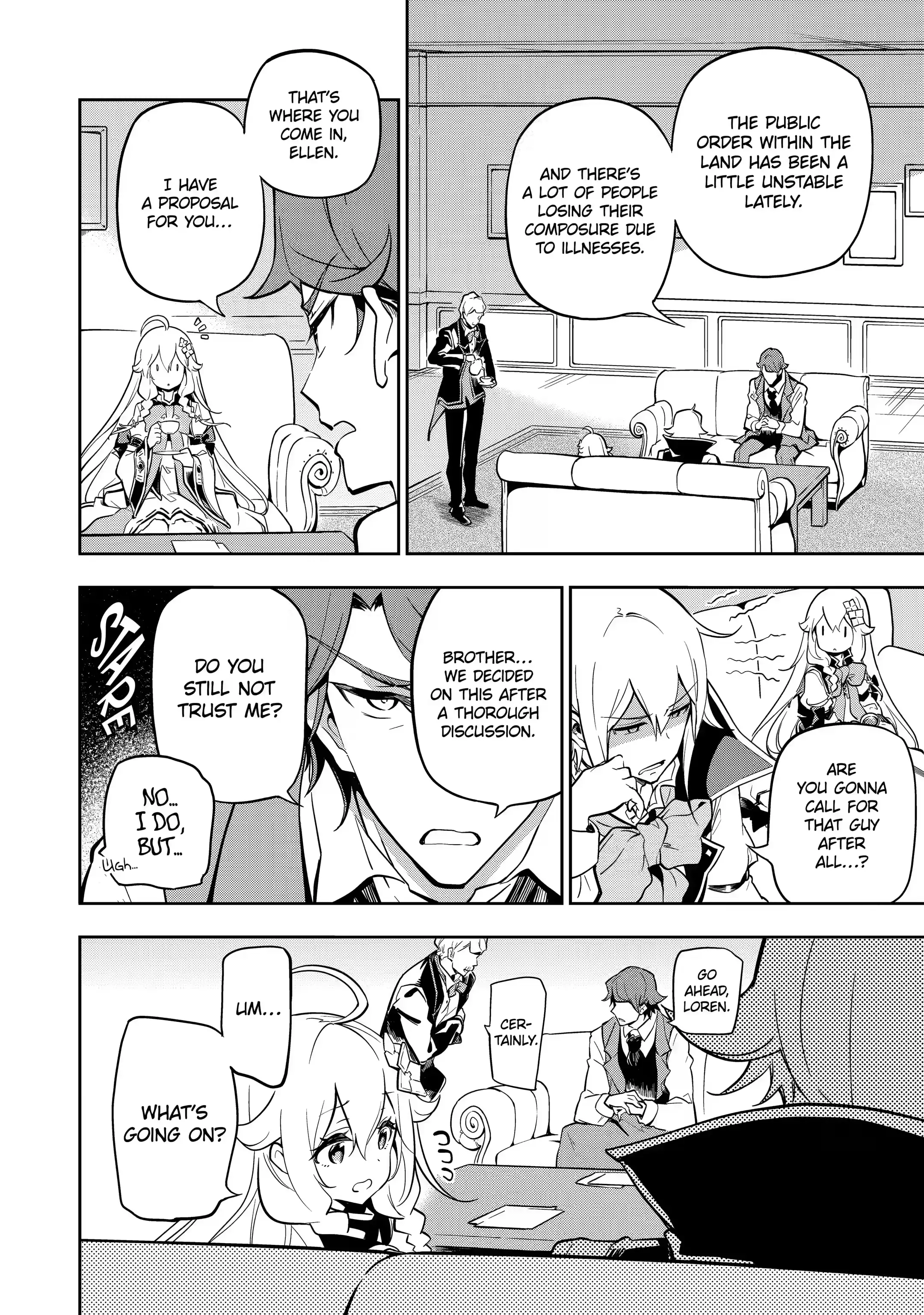 Reincarnated as the Daughter of the Legendary Hero and the Queen of Spirits (Official) chapter 25.2 page 4