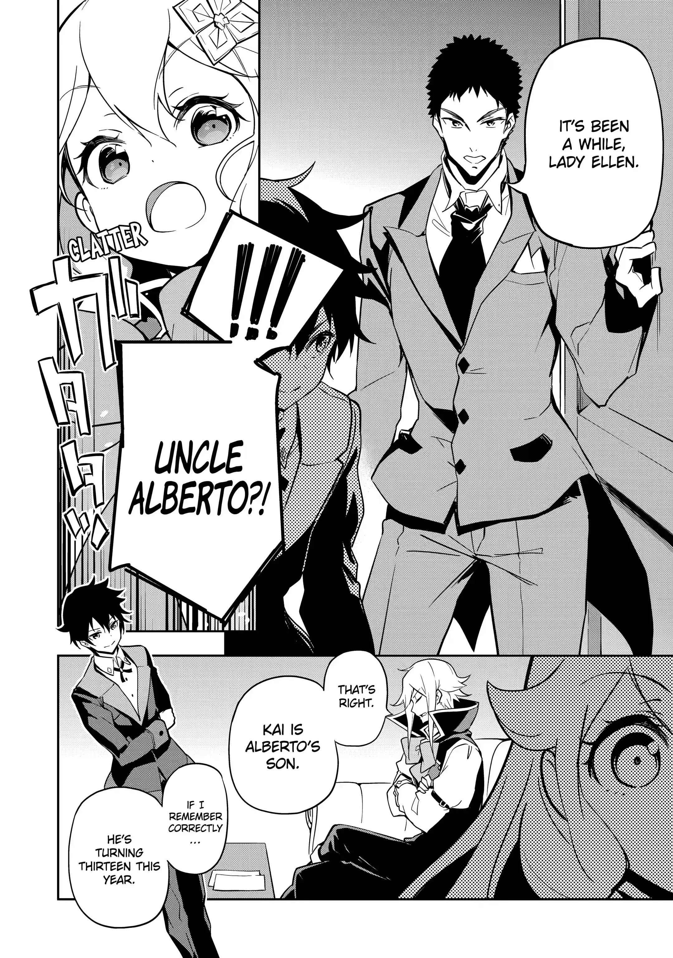 Reincarnated as the Daughter of the Legendary Hero and the Queen of Spirits (Official) chapter 25.2 page 8