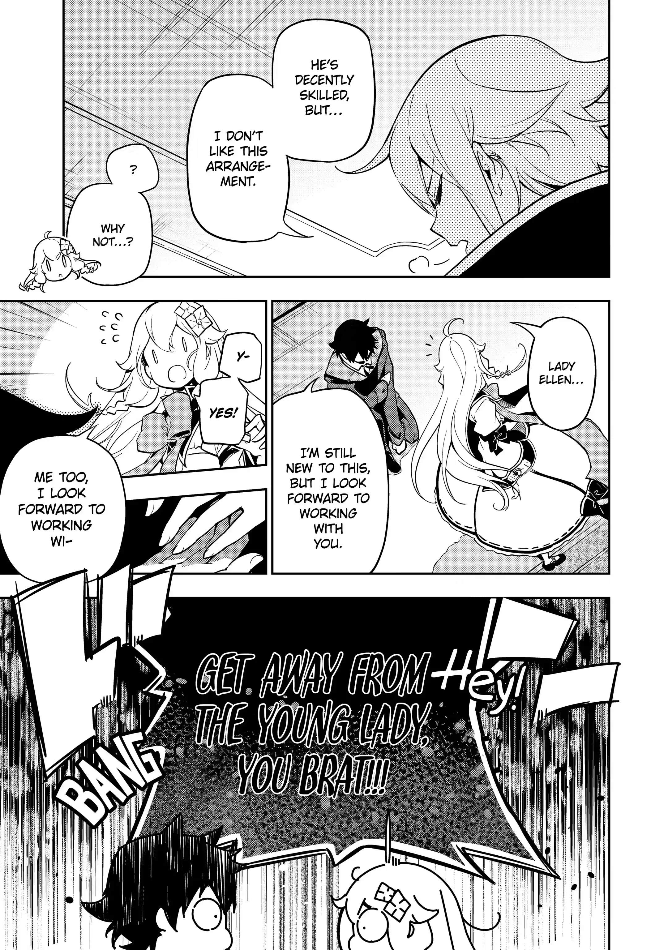 Reincarnated as the Daughter of the Legendary Hero and the Queen of Spirits (Official) chapter 25.2 page 9