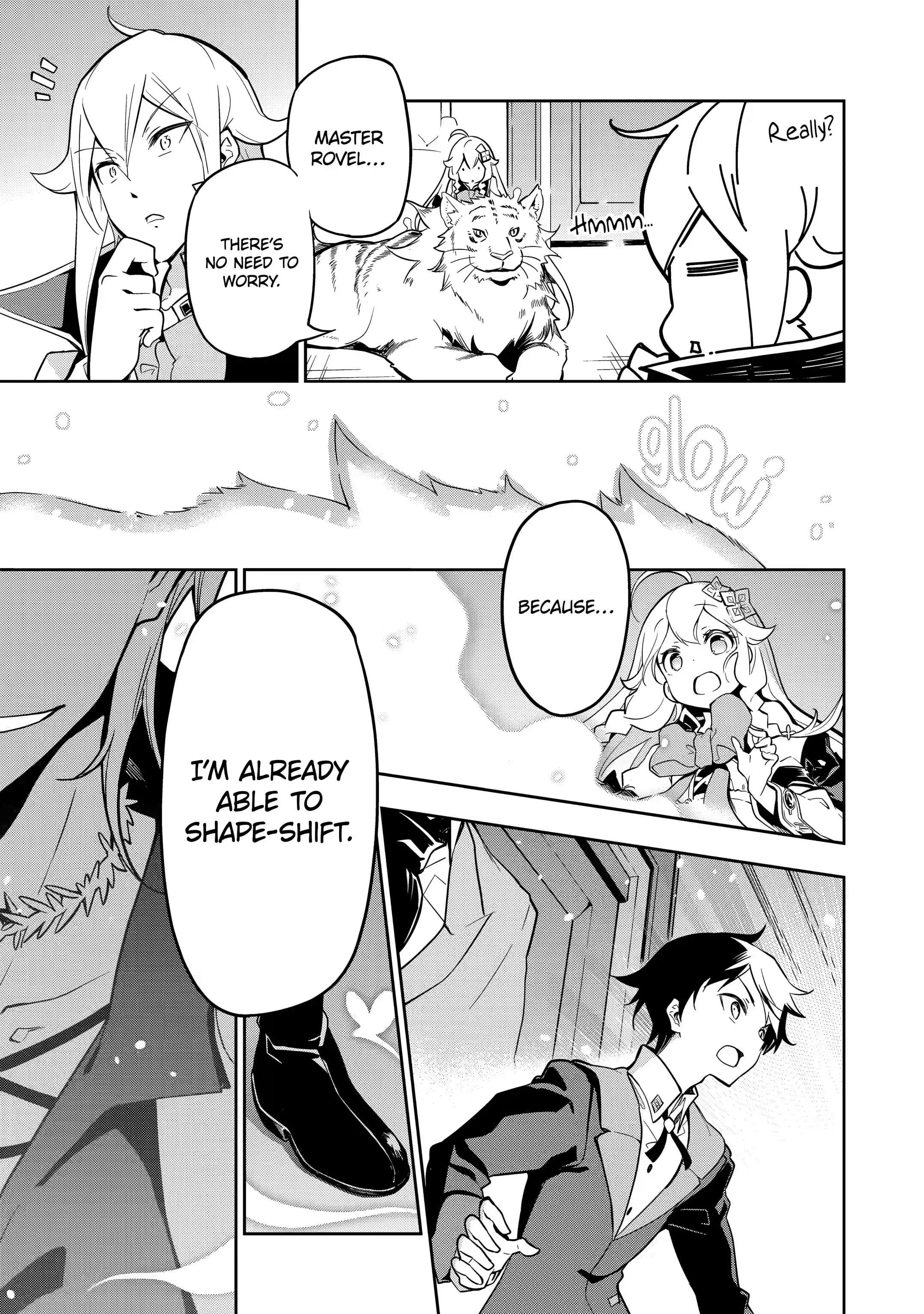 Reincarnated as the Daughter of the Legendary Hero and the Queen of Spirits (Official) chapter 25.3 page 3