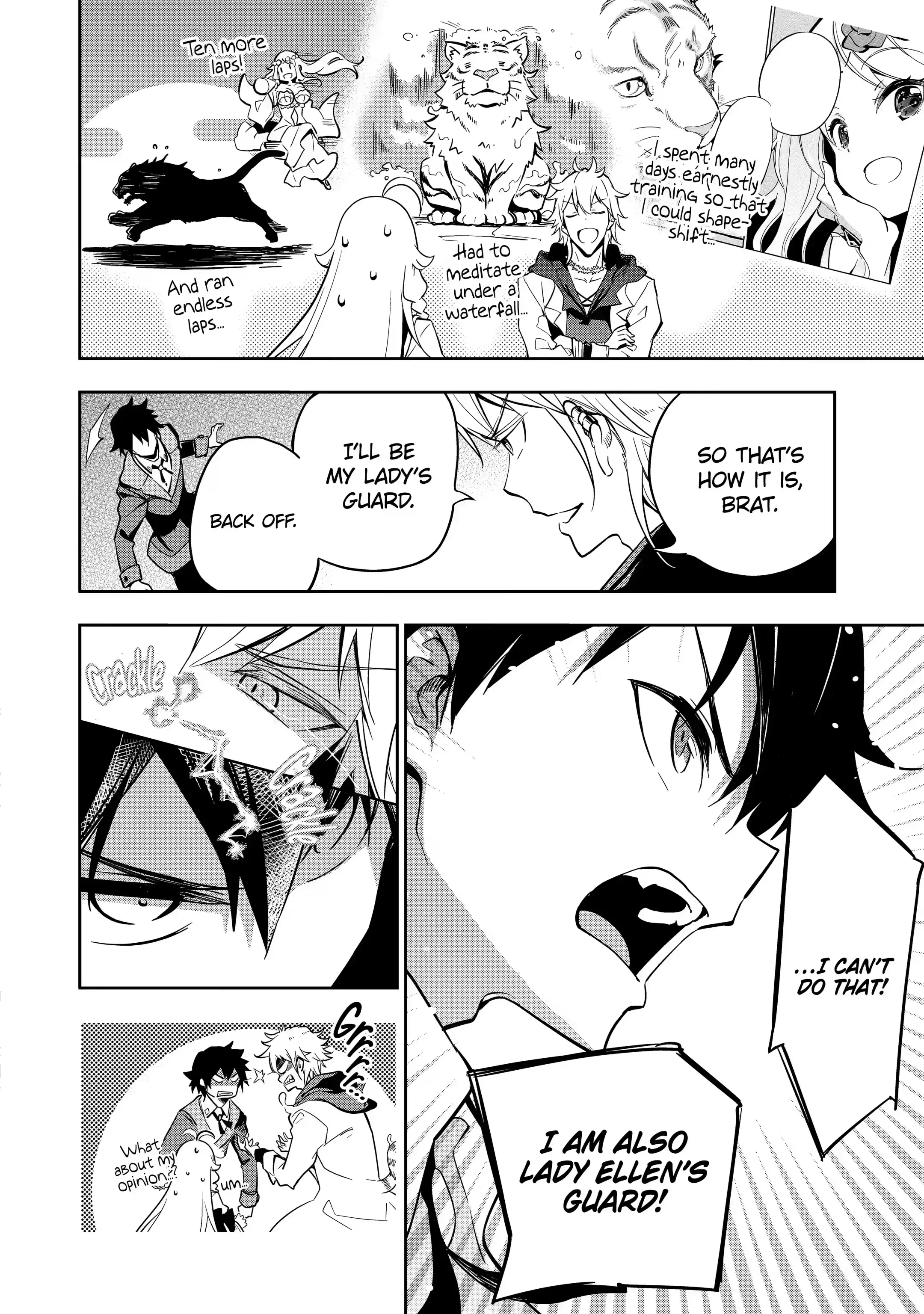 Reincarnated as the Daughter of the Legendary Hero and the Queen of Spirits (Official) chapter 25.3 page 6