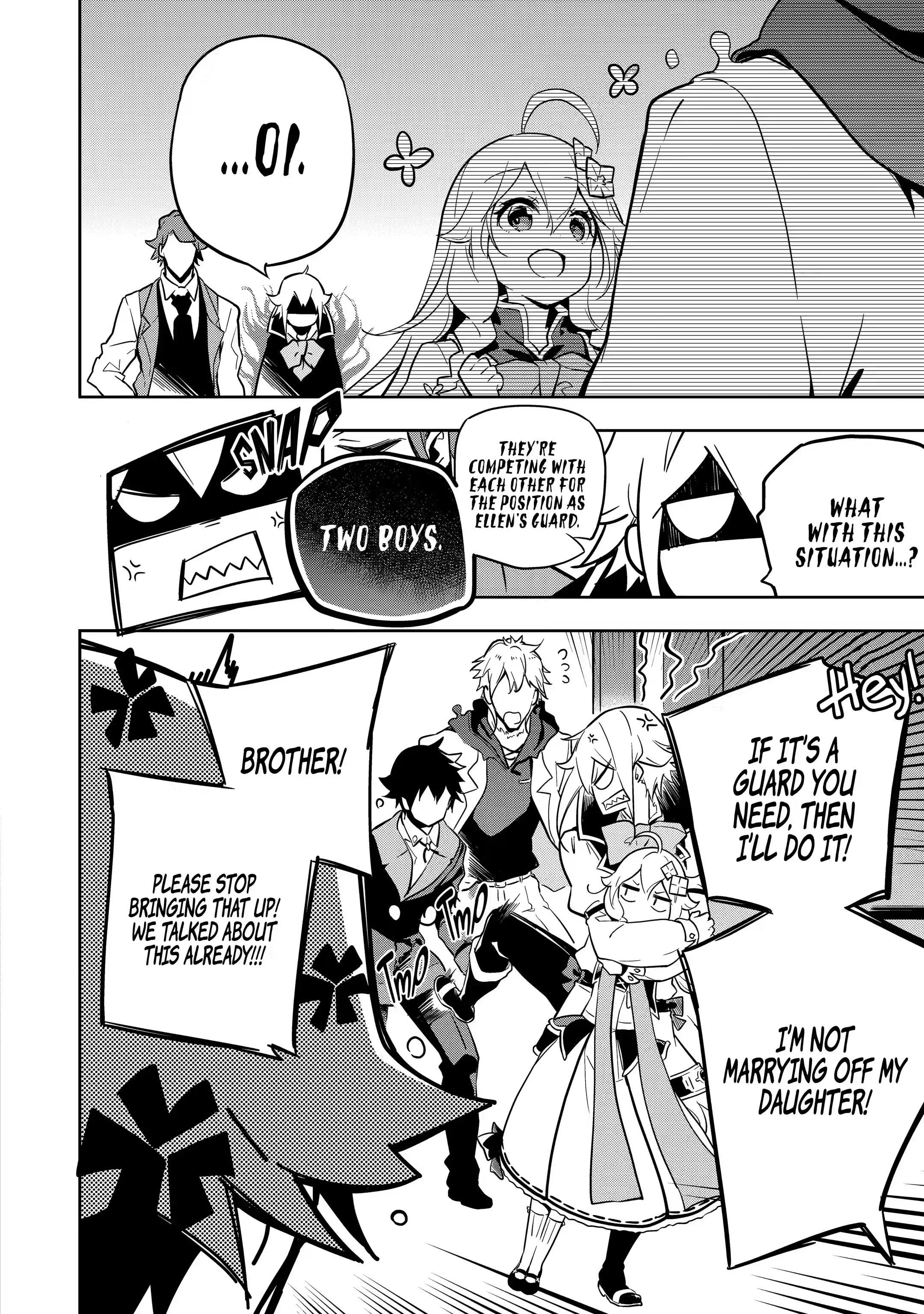 Reincarnated as the Daughter of the Legendary Hero and the Queen of Spirits (Official) chapter 25.3 page 8