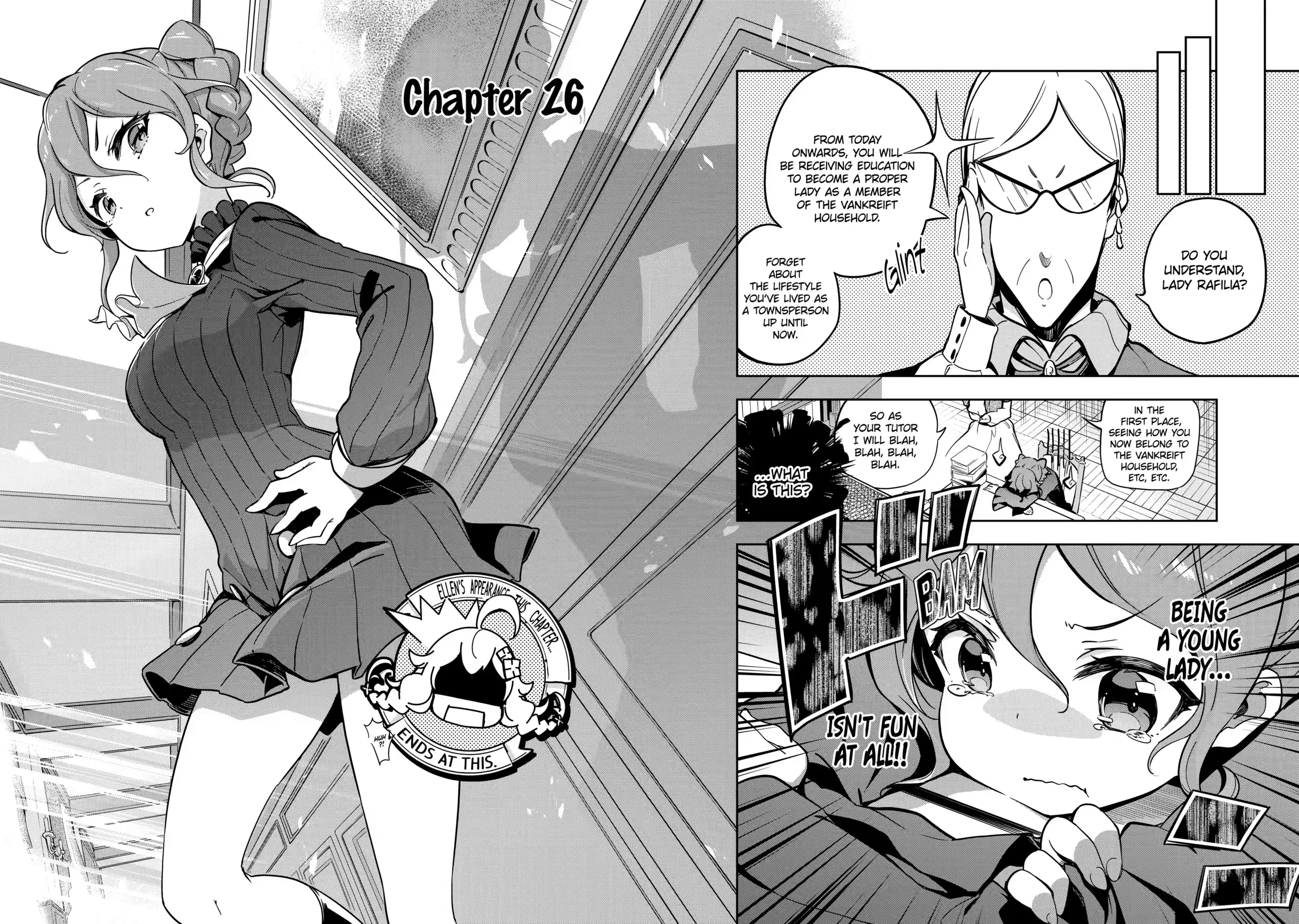 Reincarnated as the Daughter of the Legendary Hero and the Queen of Spirits (Official) chapter 26.1 page 2