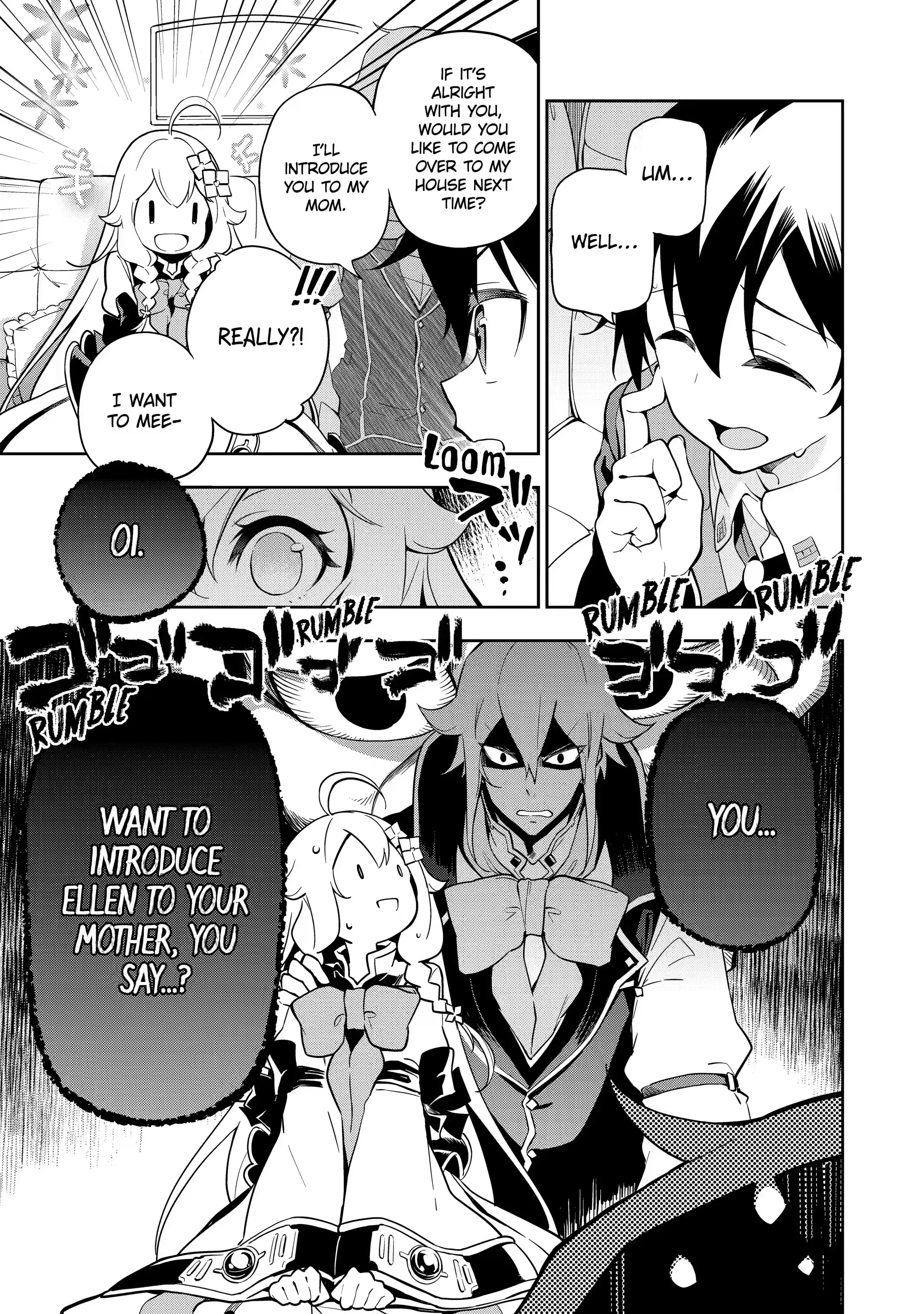 Reincarnated as the Daughter of the Legendary Hero and the Queen of Spirits (Official) chapter 27.1 page 3