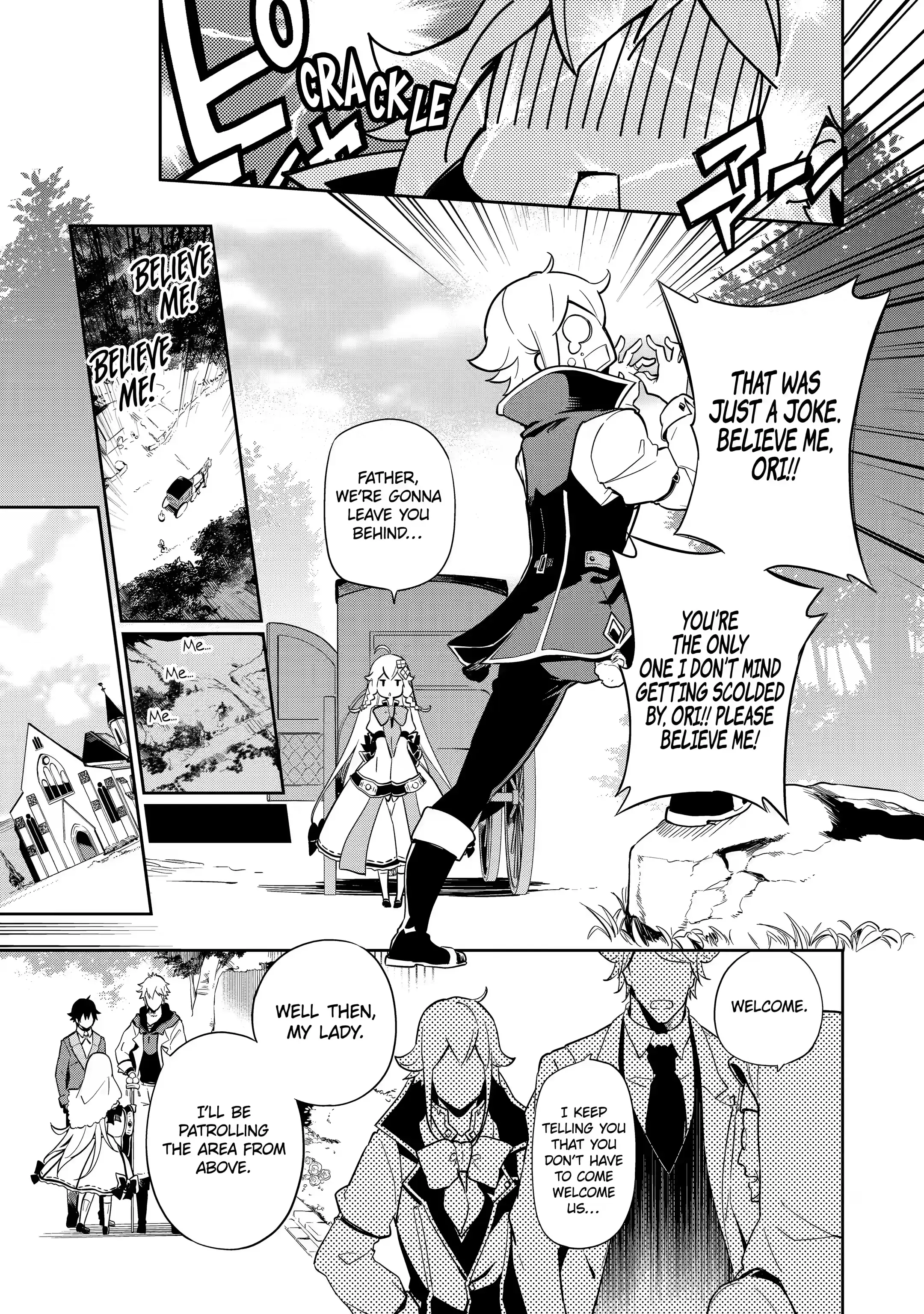 Reincarnated as the Daughter of the Legendary Hero and the Queen of Spirits (Official) chapter 27.1 page 5