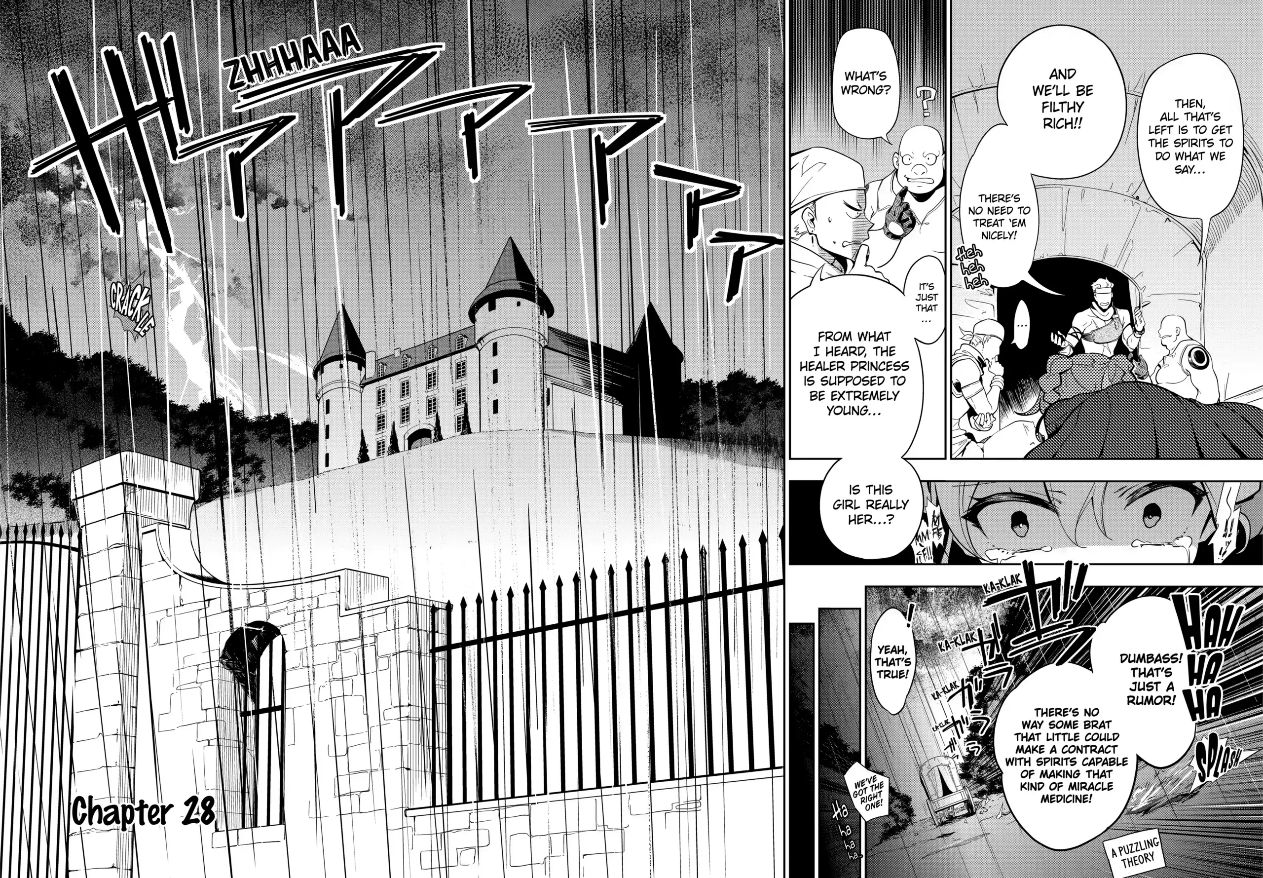 Reincarnated as the Daughter of the Legendary Hero and the Queen of Spirits (Official) chapter 28.1 page 2