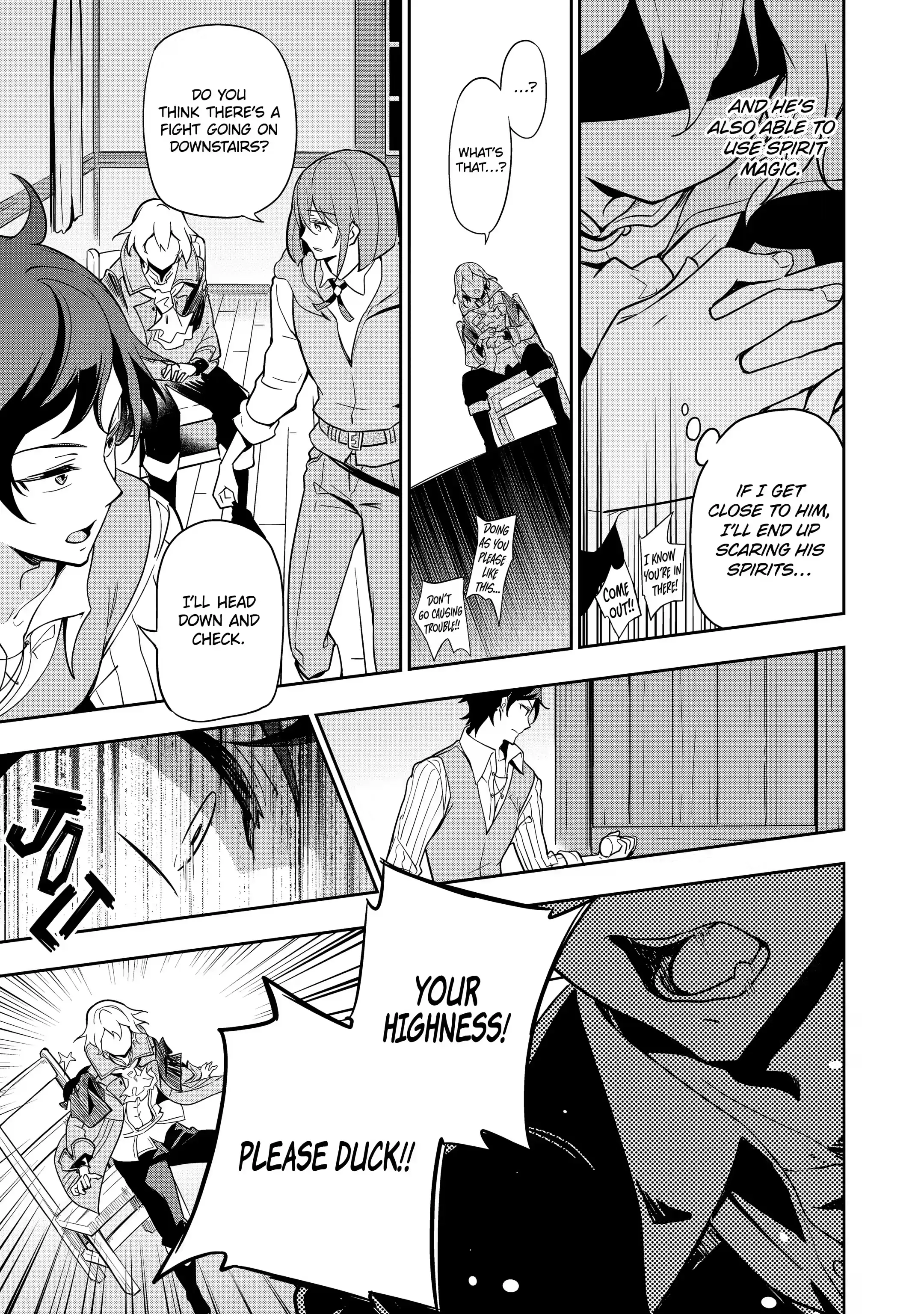 Reincarnated as the Daughter of the Legendary Hero and the Queen of Spirits (Official) chapter 28.2 page 8