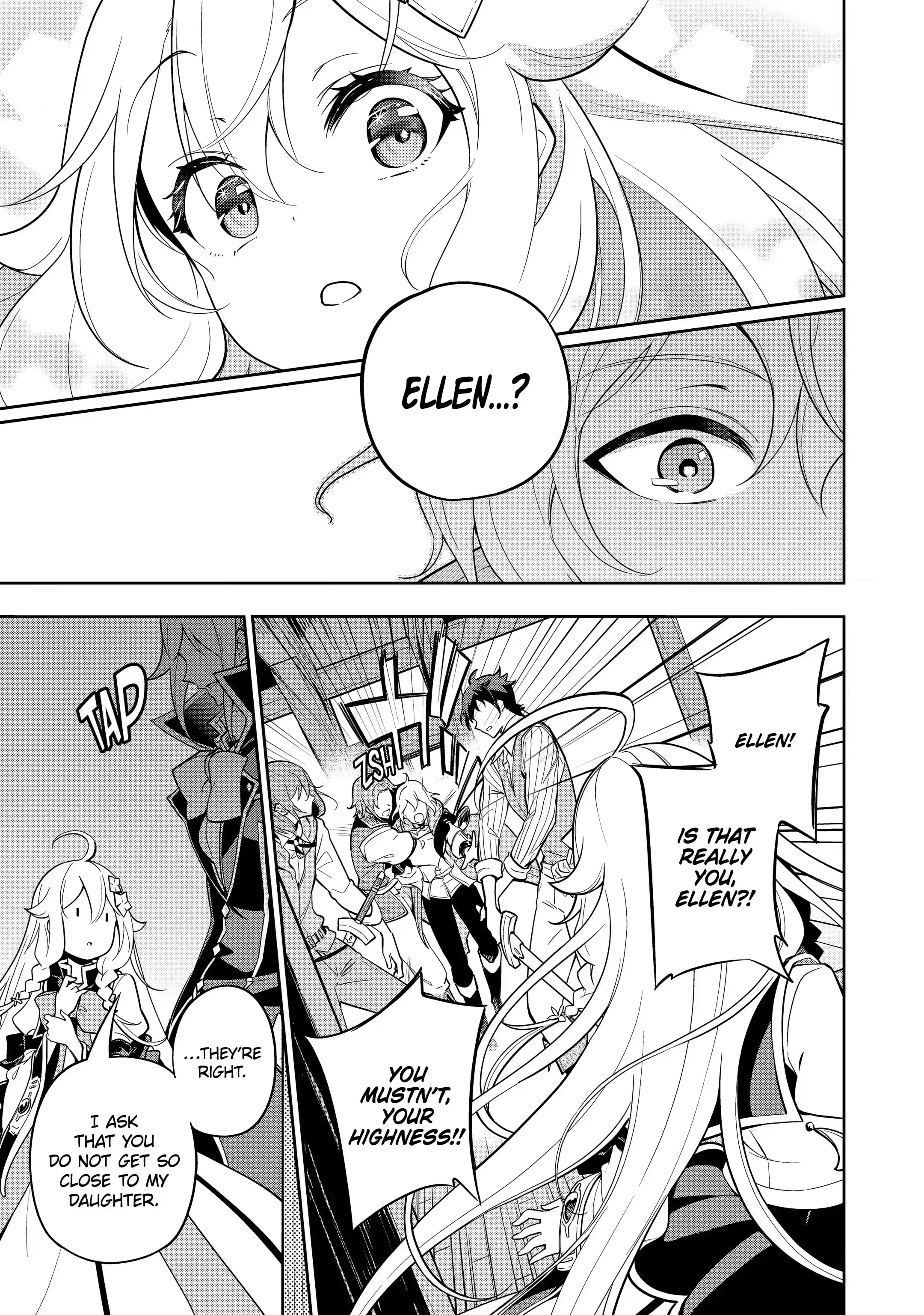 Reincarnated as the Daughter of the Legendary Hero and the Queen of Spirits (Official) chapter 29.1 page 1