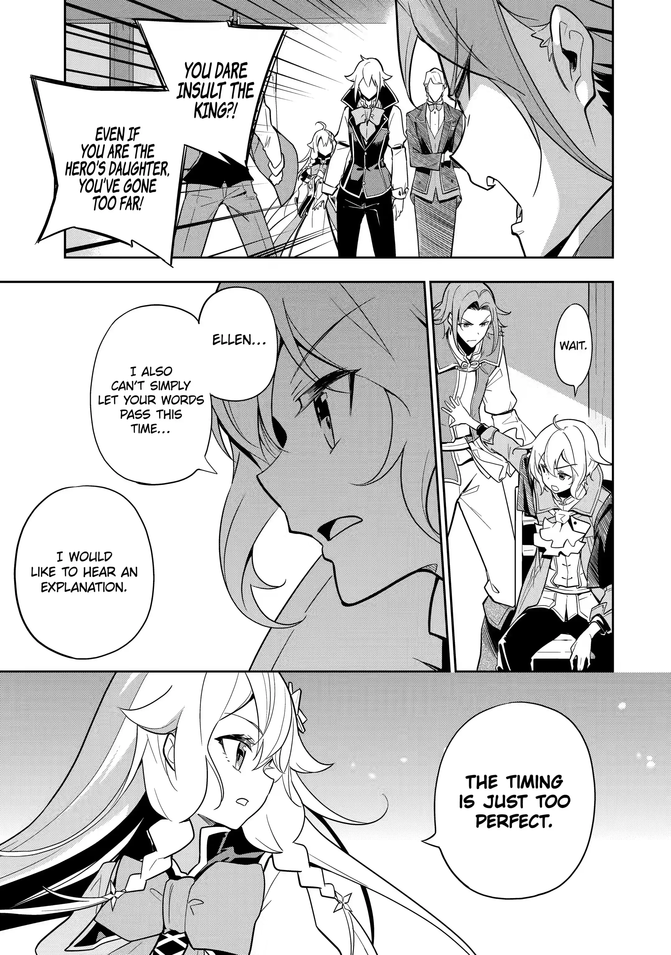 Reincarnated as the Daughter of the Legendary Hero and the Queen of Spirits (Official) chapter 29.1 page 13