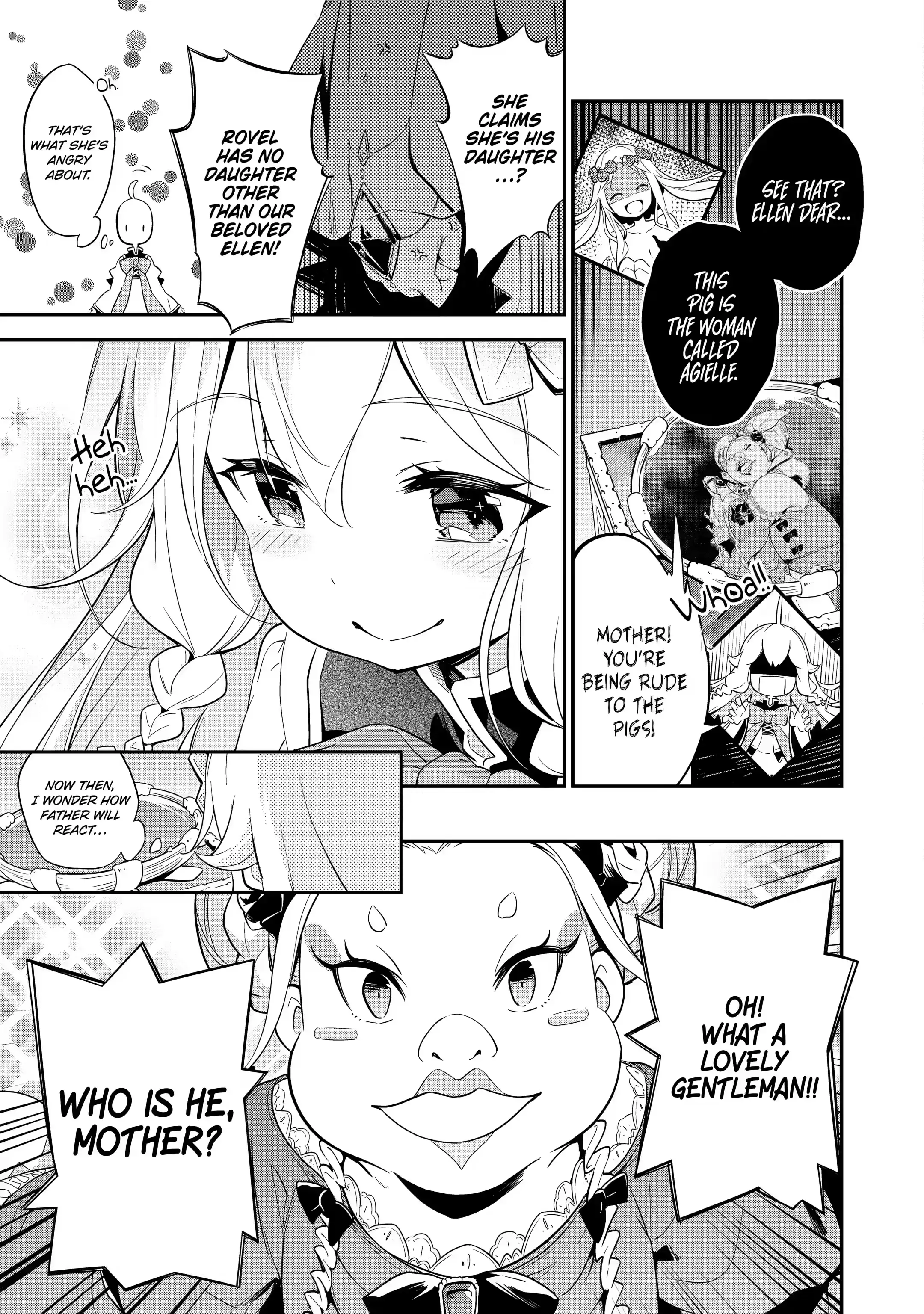 Reincarnated as the Daughter of the Legendary Hero and the Queen of Spirits (Official) chapter 3.1 page 5