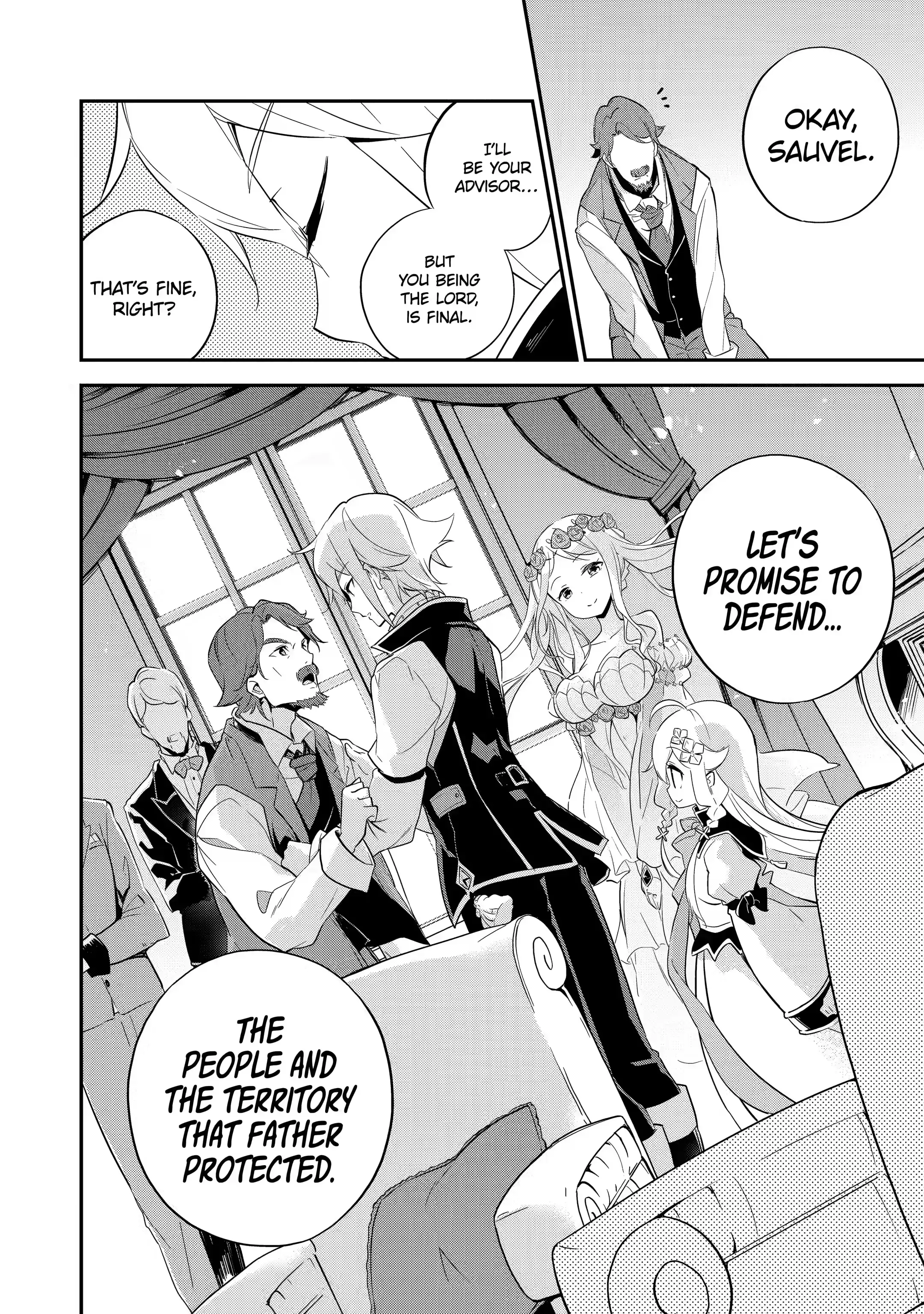 Reincarnated as the Daughter of the Legendary Hero and the Queen of Spirits (Official) chapter 3.2 page 12