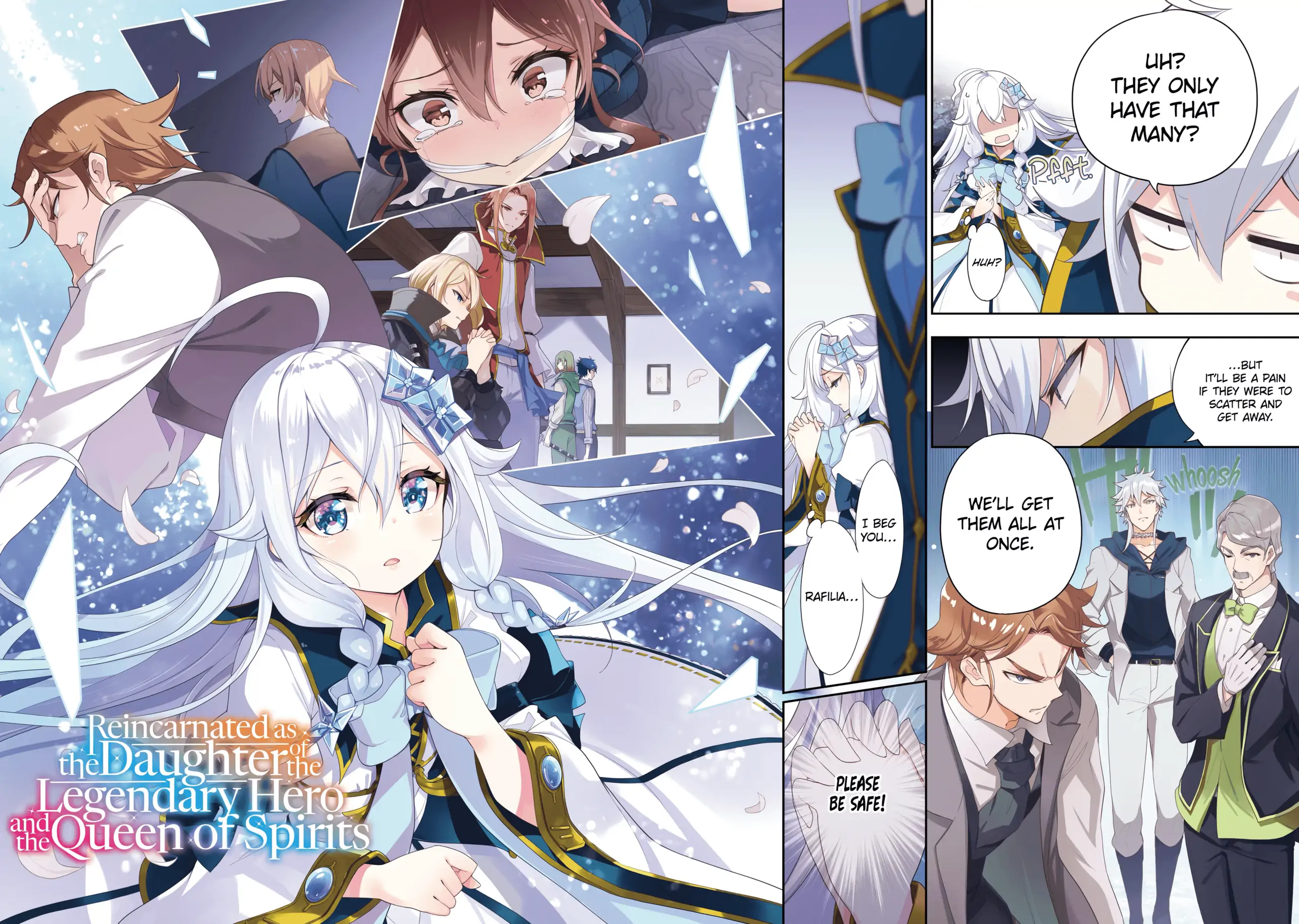 Reincarnated as the Daughter of the Legendary Hero and the Queen of Spirits (Official) chapter 30.1 page 2