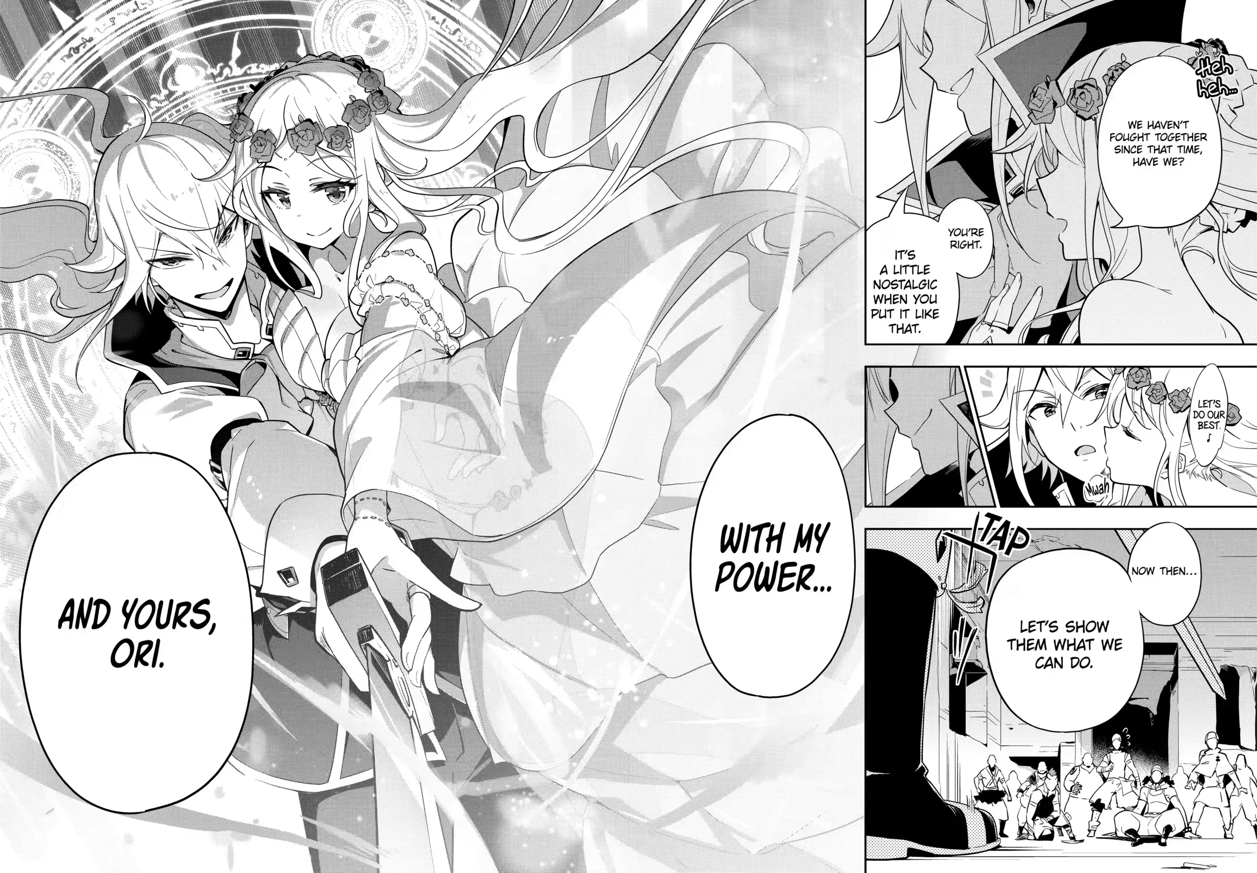 Reincarnated as the Daughter of the Legendary Hero and the Queen of Spirits (Official) chapter 30.2 page 8