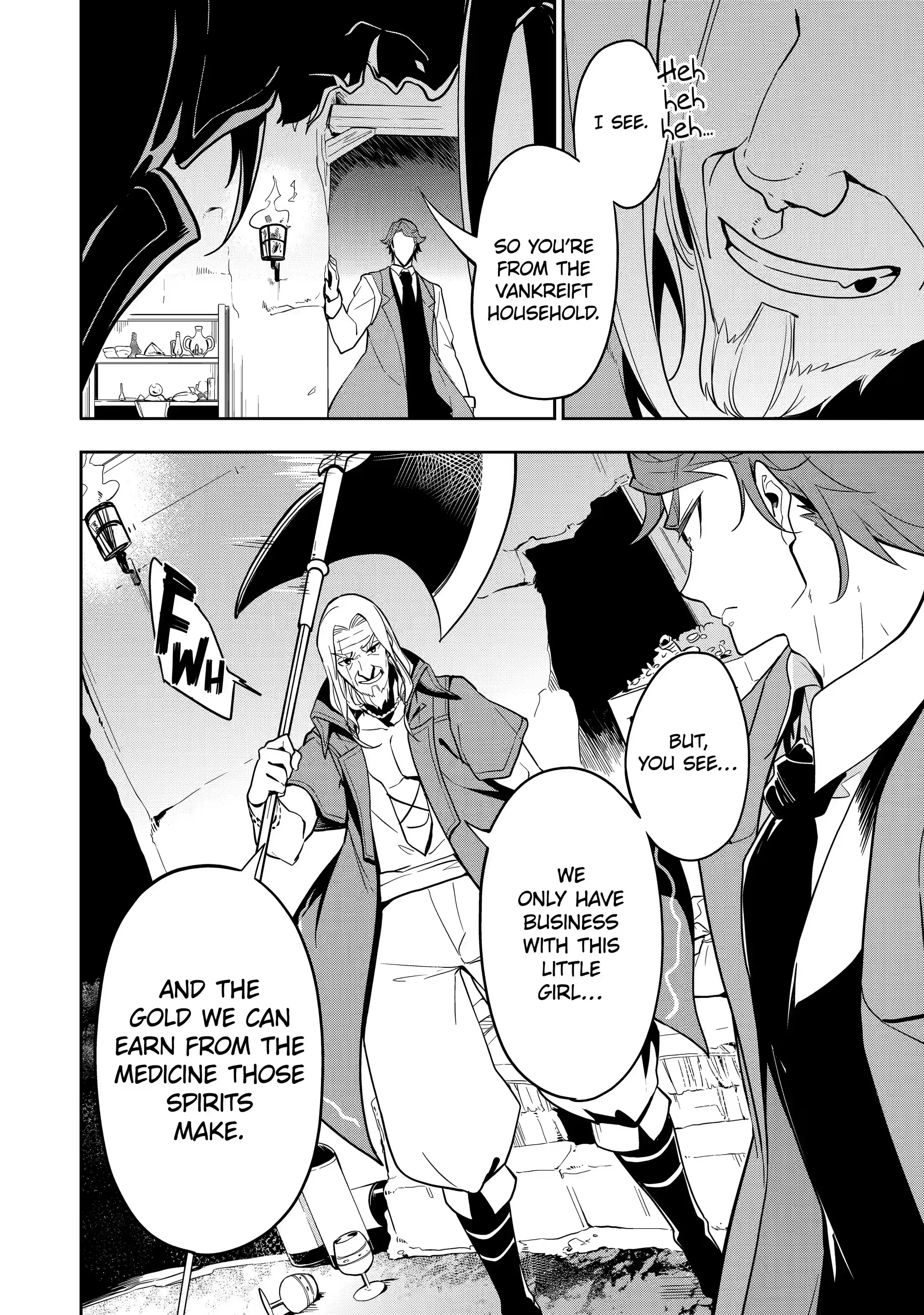 Reincarnated as the Daughter of the Legendary Hero and the Queen of Spirits (Official) chapter 31.1 page 6