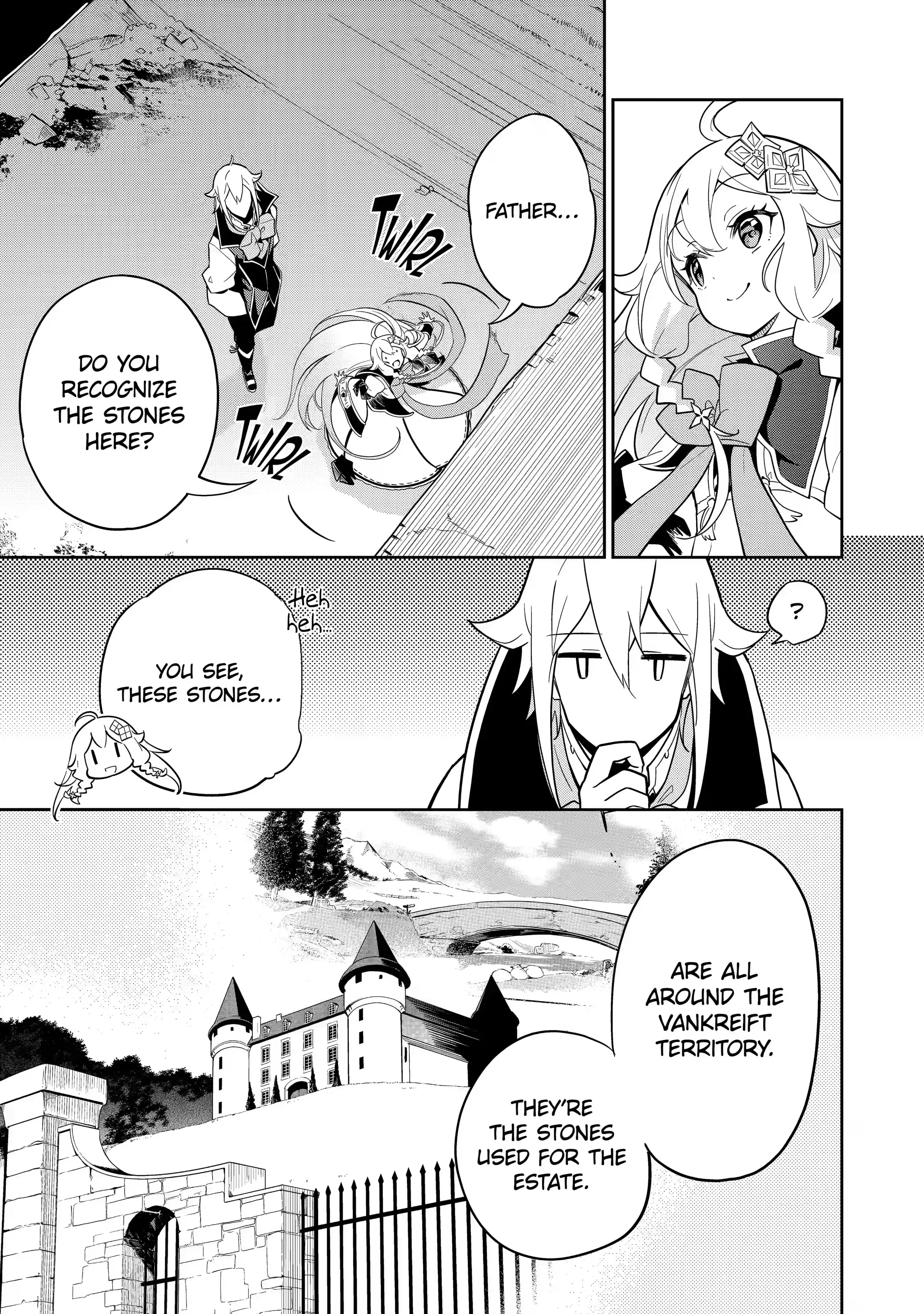 Reincarnated as the Daughter of the Legendary Hero and the Queen of Spirits (Official) chapter 31.3 page 1