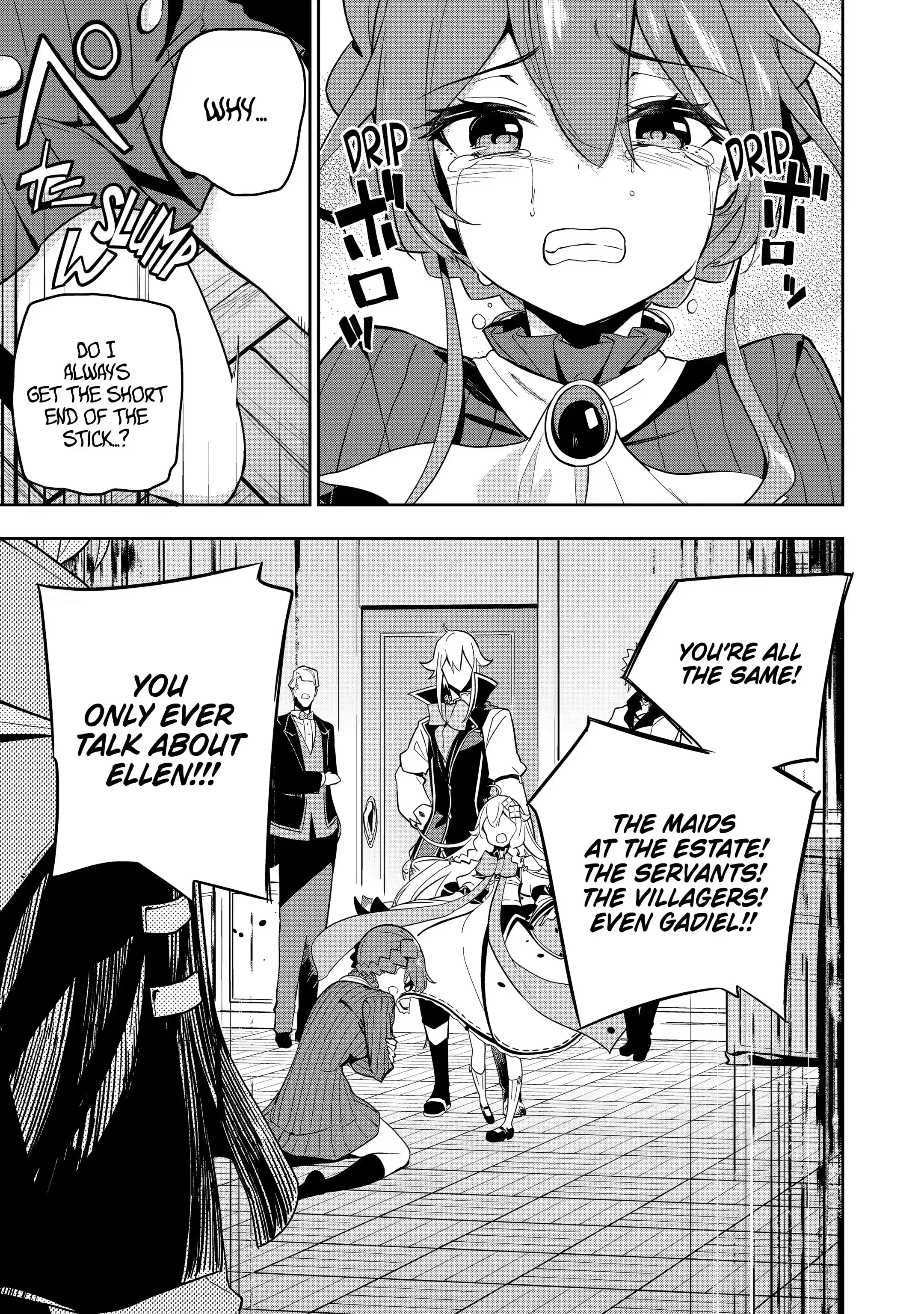 Reincarnated as the Daughter of the Legendary Hero and the Queen of Spirits (Official) chapter 32.1 page 7