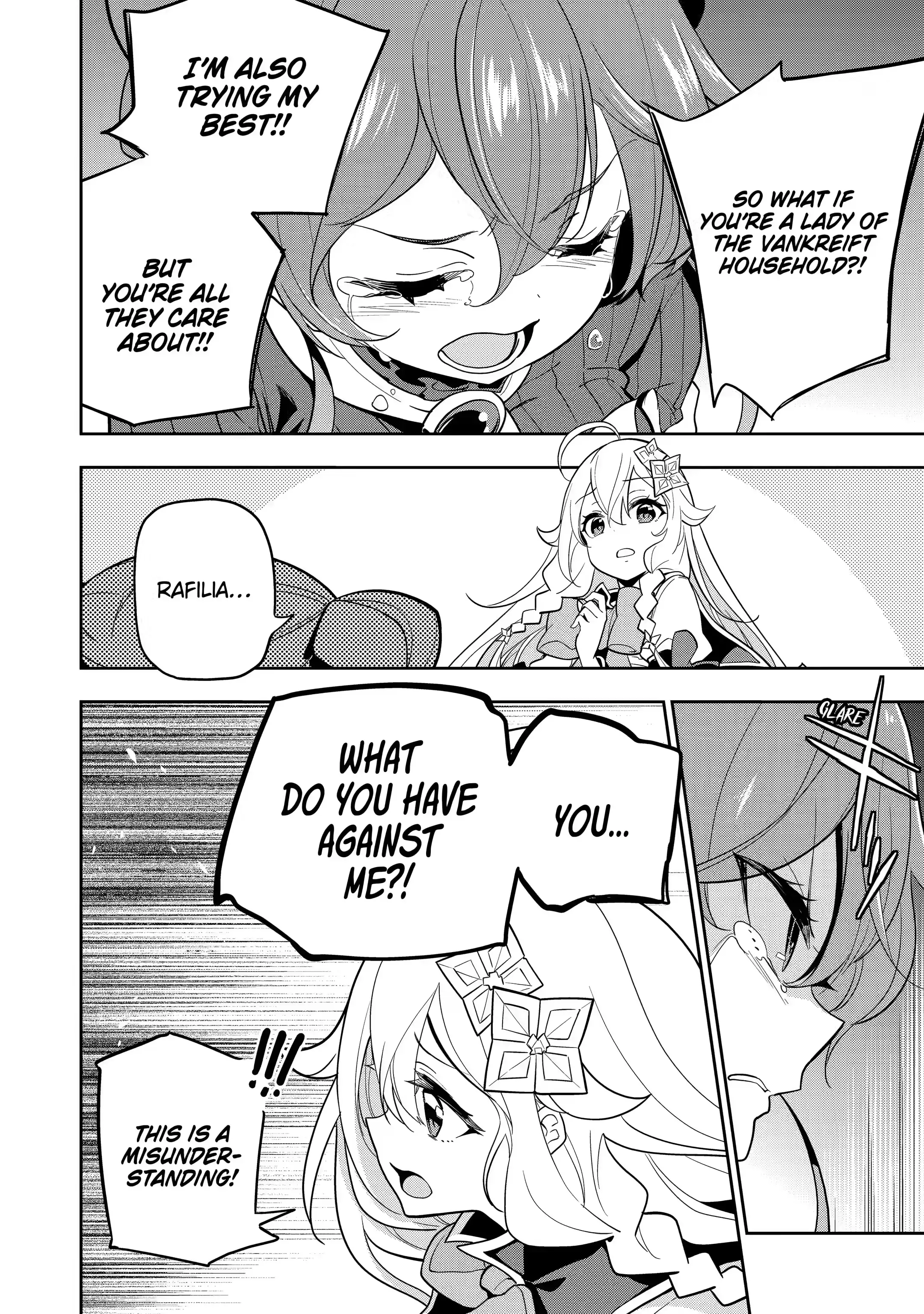 Reincarnated as the Daughter of the Legendary Hero and the Queen of Spirits (Official) chapter 32.1 page 8