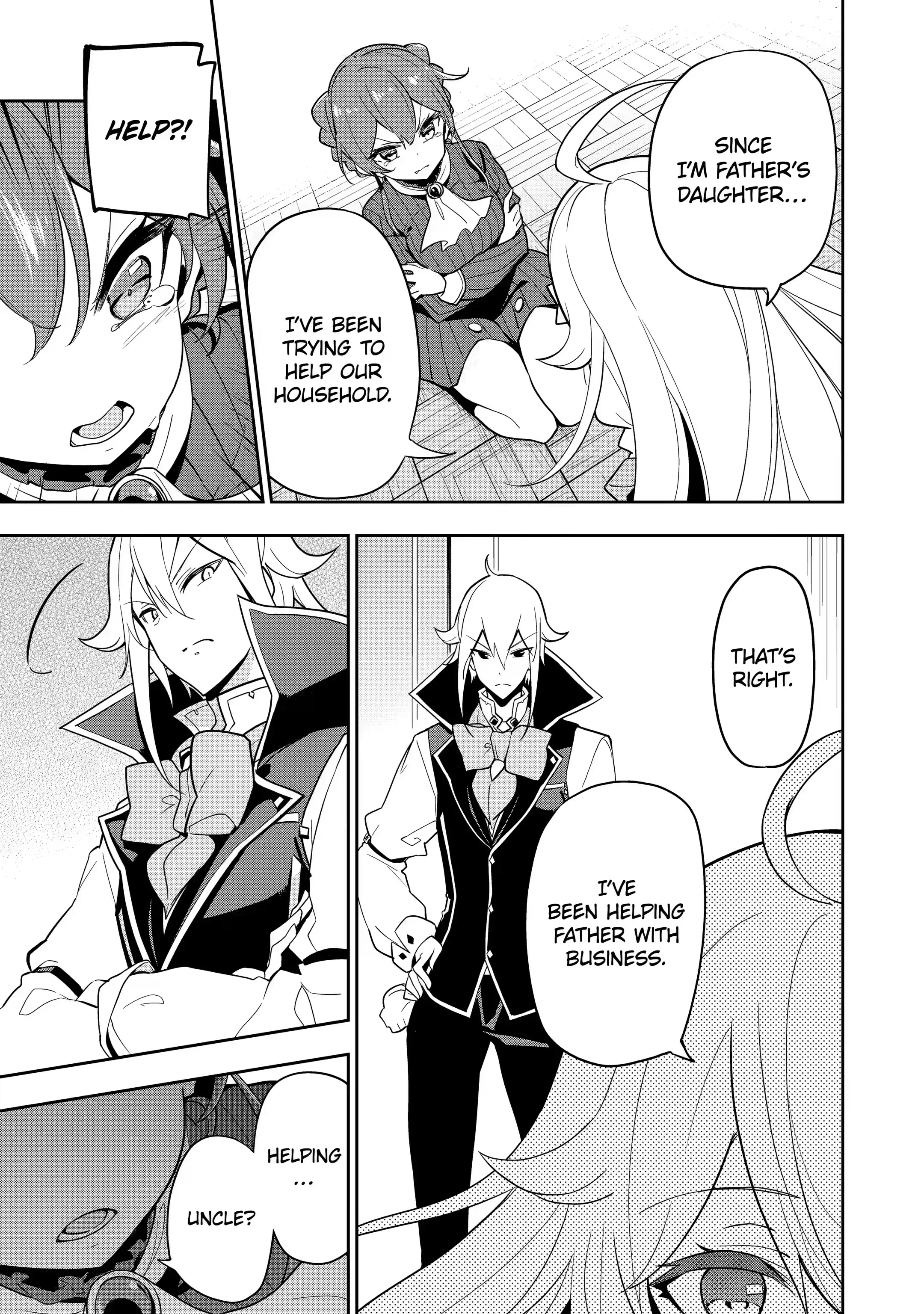 Reincarnated as the Daughter of the Legendary Hero and the Queen of Spirits (Official) chapter 32.1 page 9