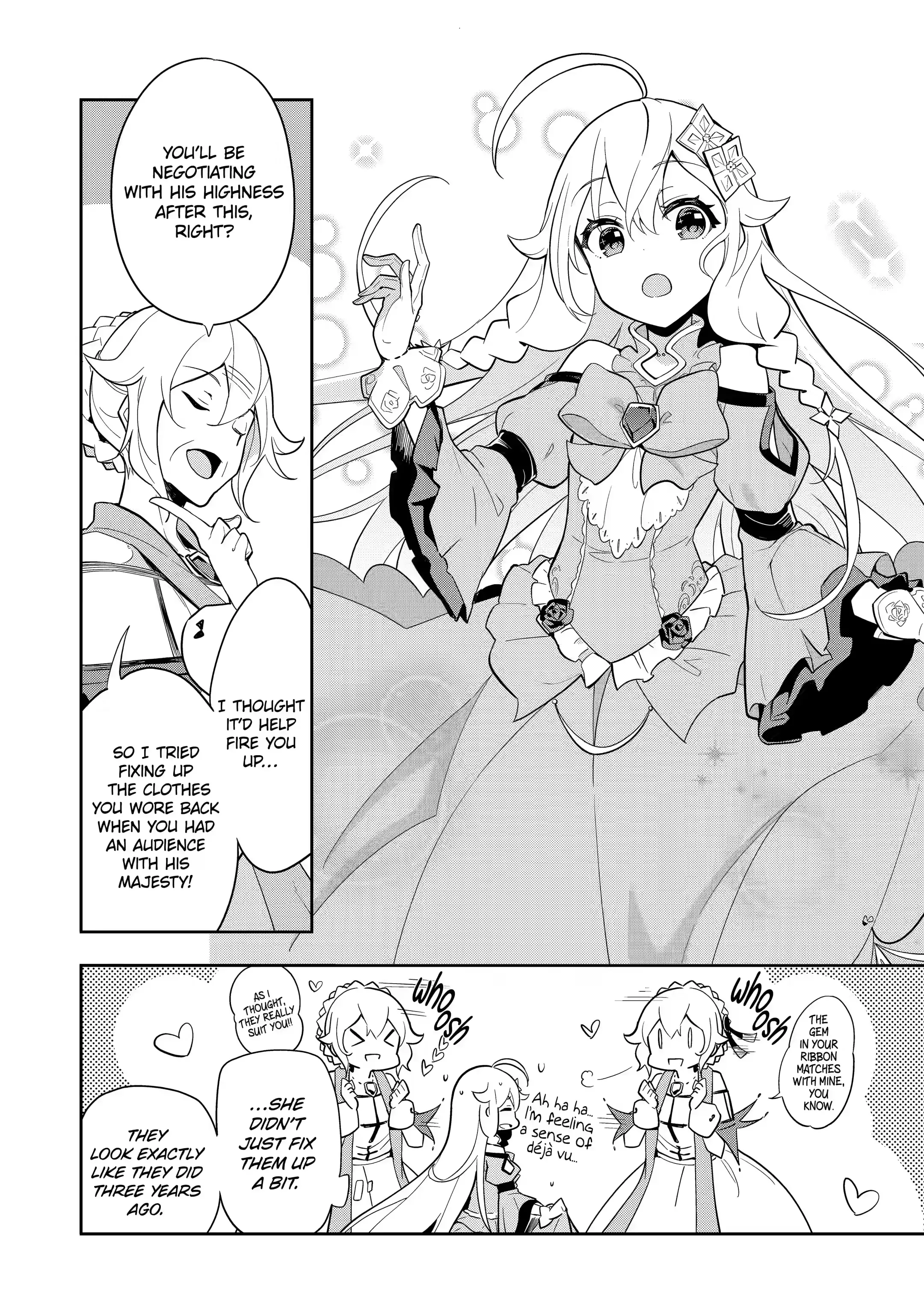 Reincarnated as the Daughter of the Legendary Hero and the Queen of Spirits (Official) chapter 33.2 page 1