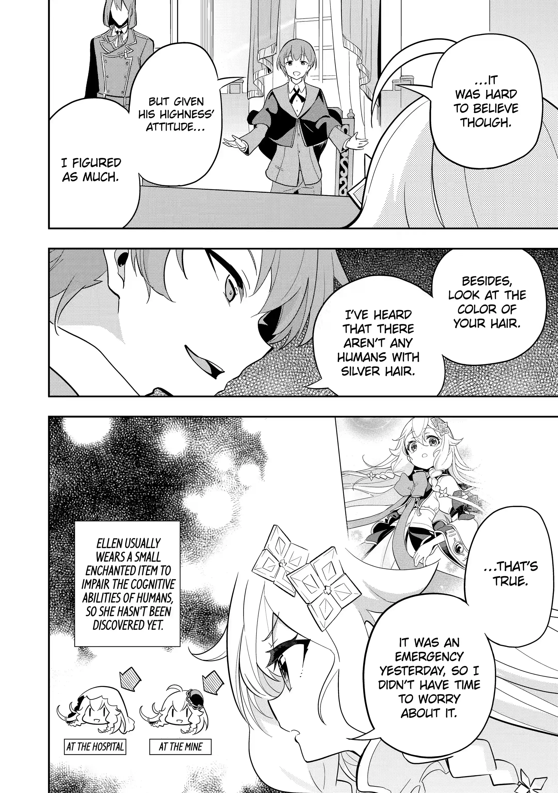 Reincarnated as the Daughter of the Legendary Hero and the Queen of Spirits (Official) chapter 33.2 page 11