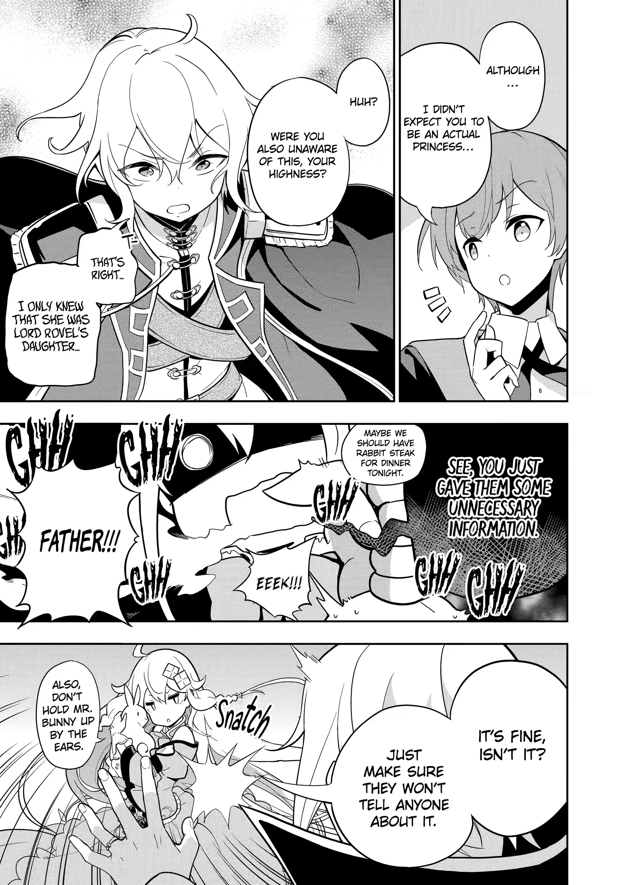 Reincarnated as the Daughter of the Legendary Hero and the Queen of Spirits (Official) chapter 33.2 page 12