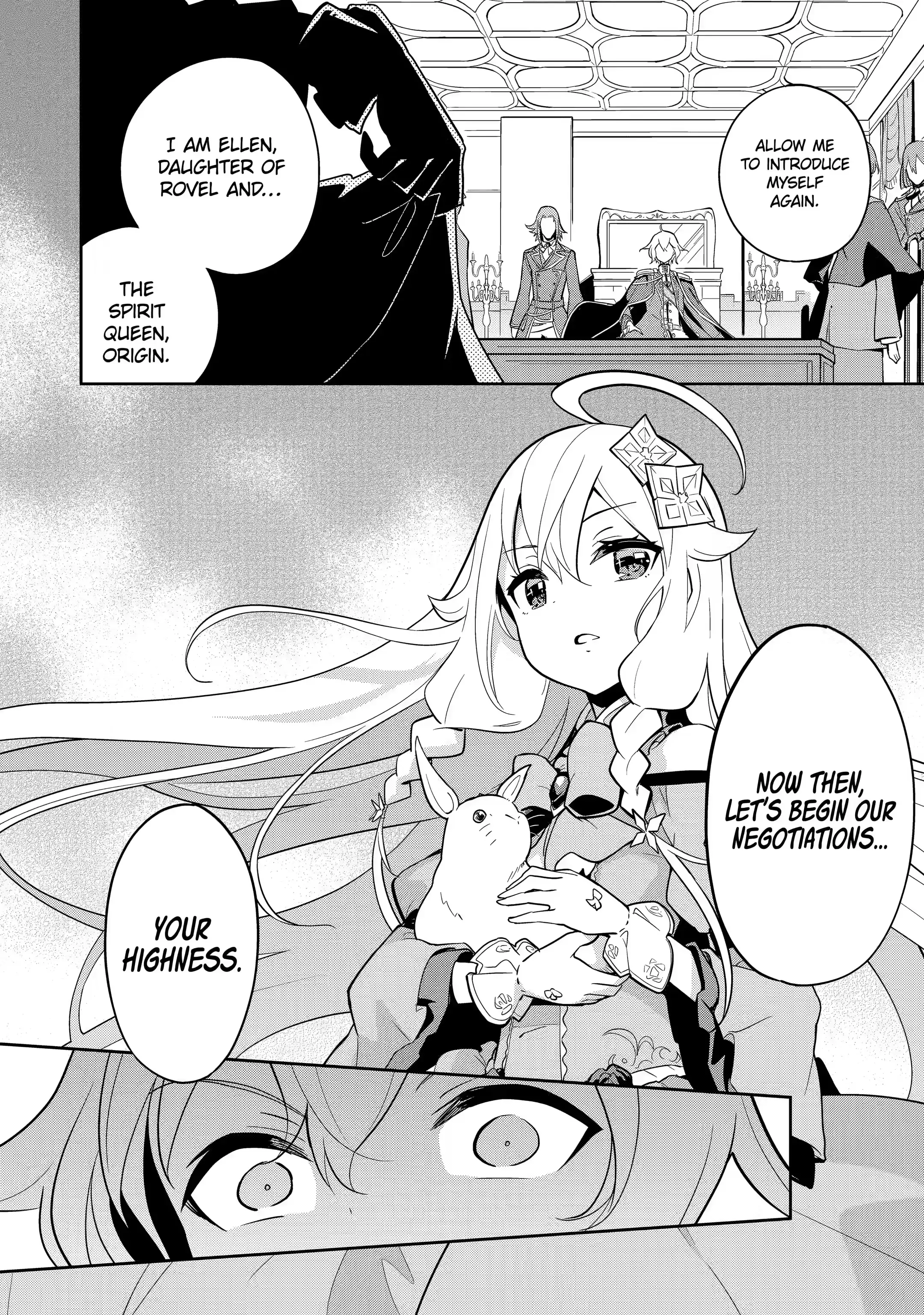 Reincarnated as the Daughter of the Legendary Hero and the Queen of Spirits (Official) chapter 33.2 page 13