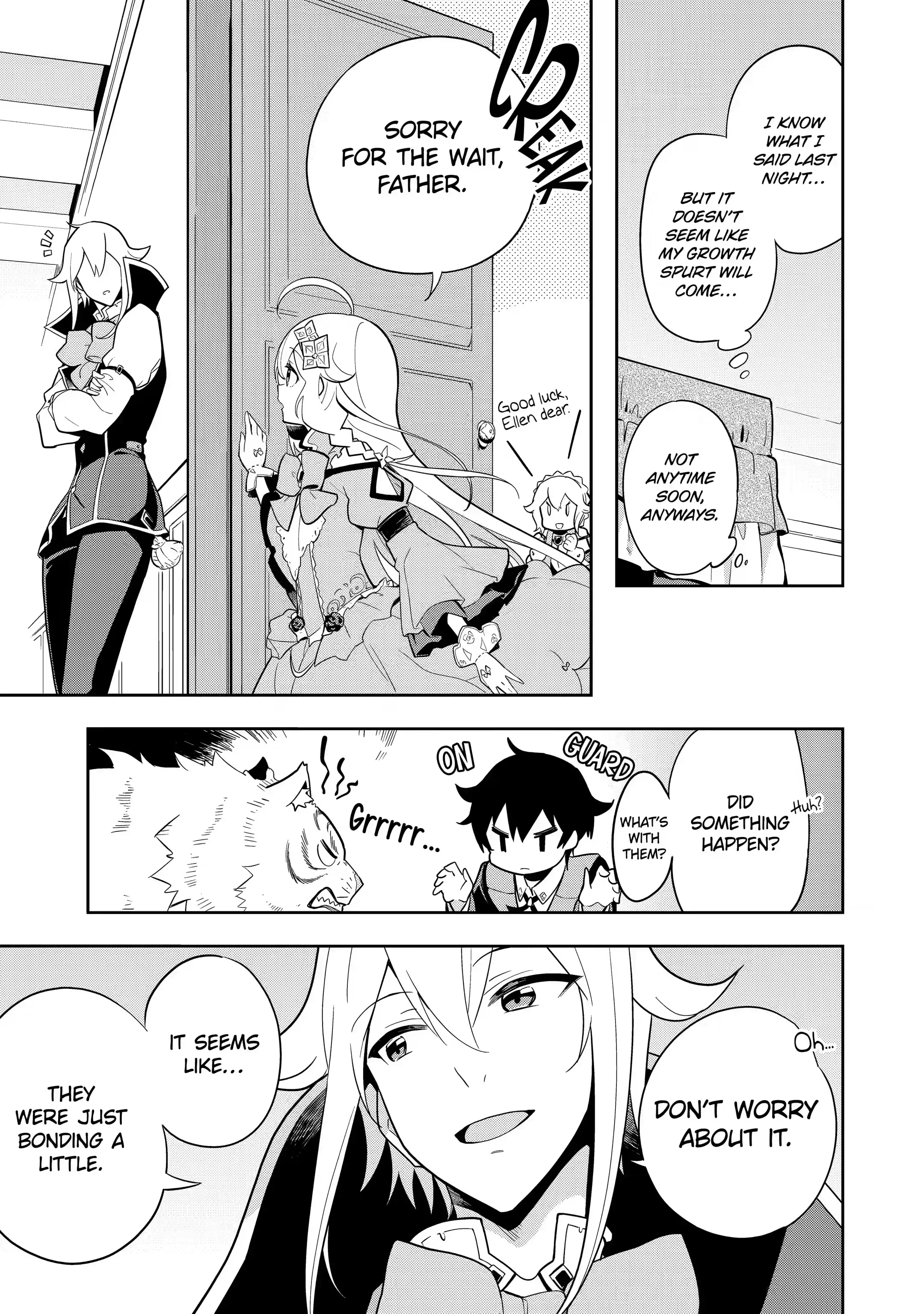 Reincarnated as the Daughter of the Legendary Hero and the Queen of Spirits (Official) chapter 33.2 page 2