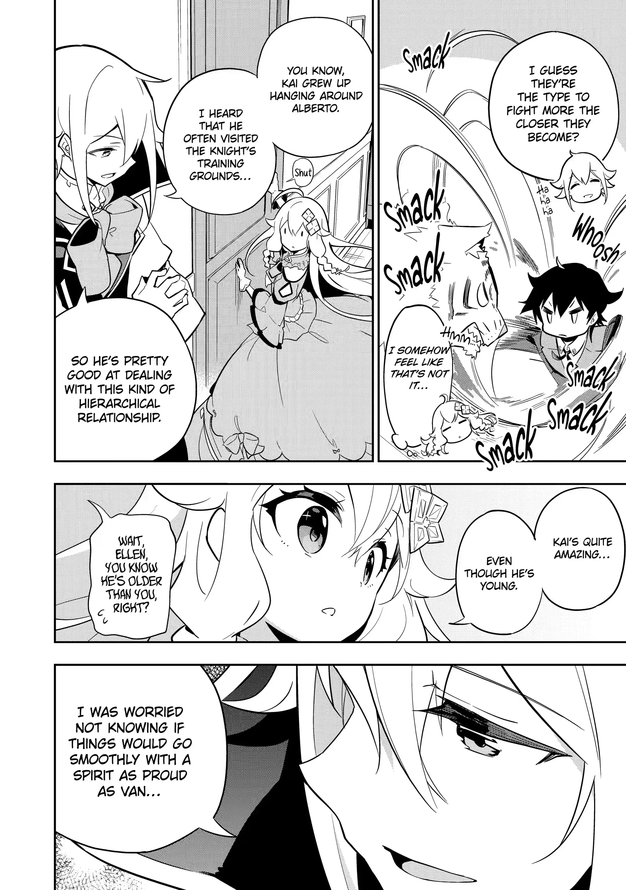 Reincarnated as the Daughter of the Legendary Hero and the Queen of Spirits (Official) chapter 33.2 page 3