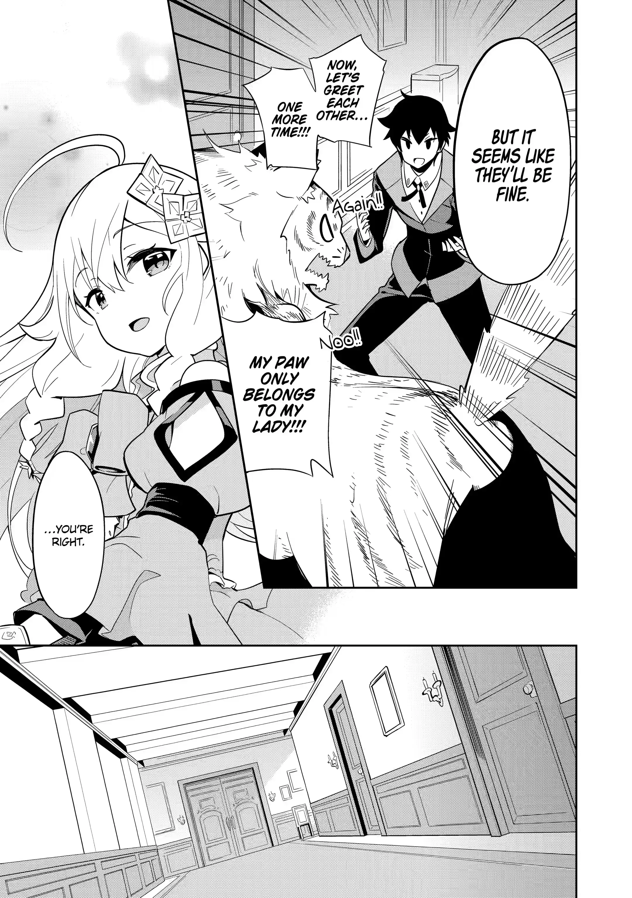 Reincarnated as the Daughter of the Legendary Hero and the Queen of Spirits (Official) chapter 33.2 page 4