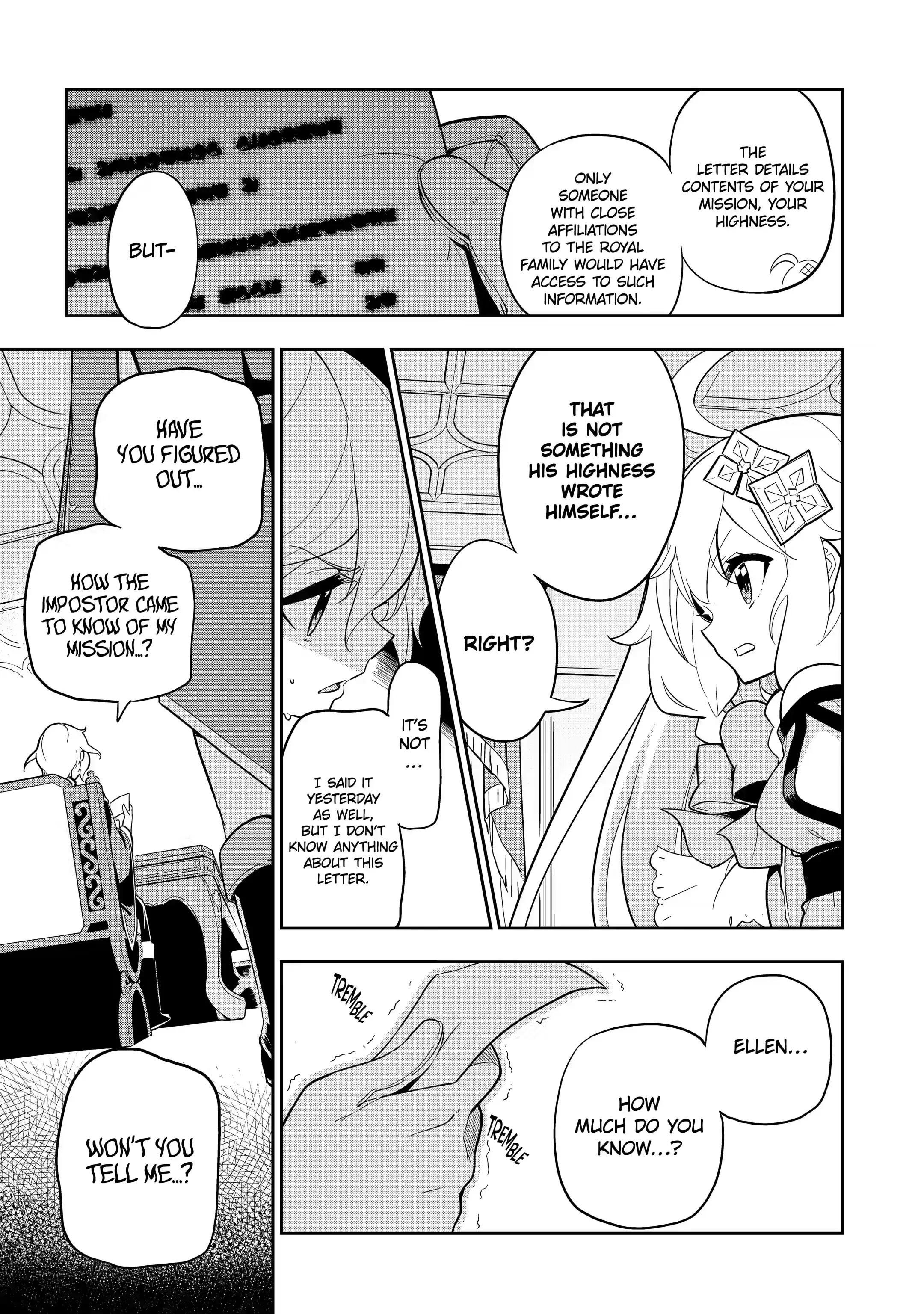 Reincarnated as the Daughter of the Legendary Hero and the Queen of Spirits (Official) chapter 34.1 page 3