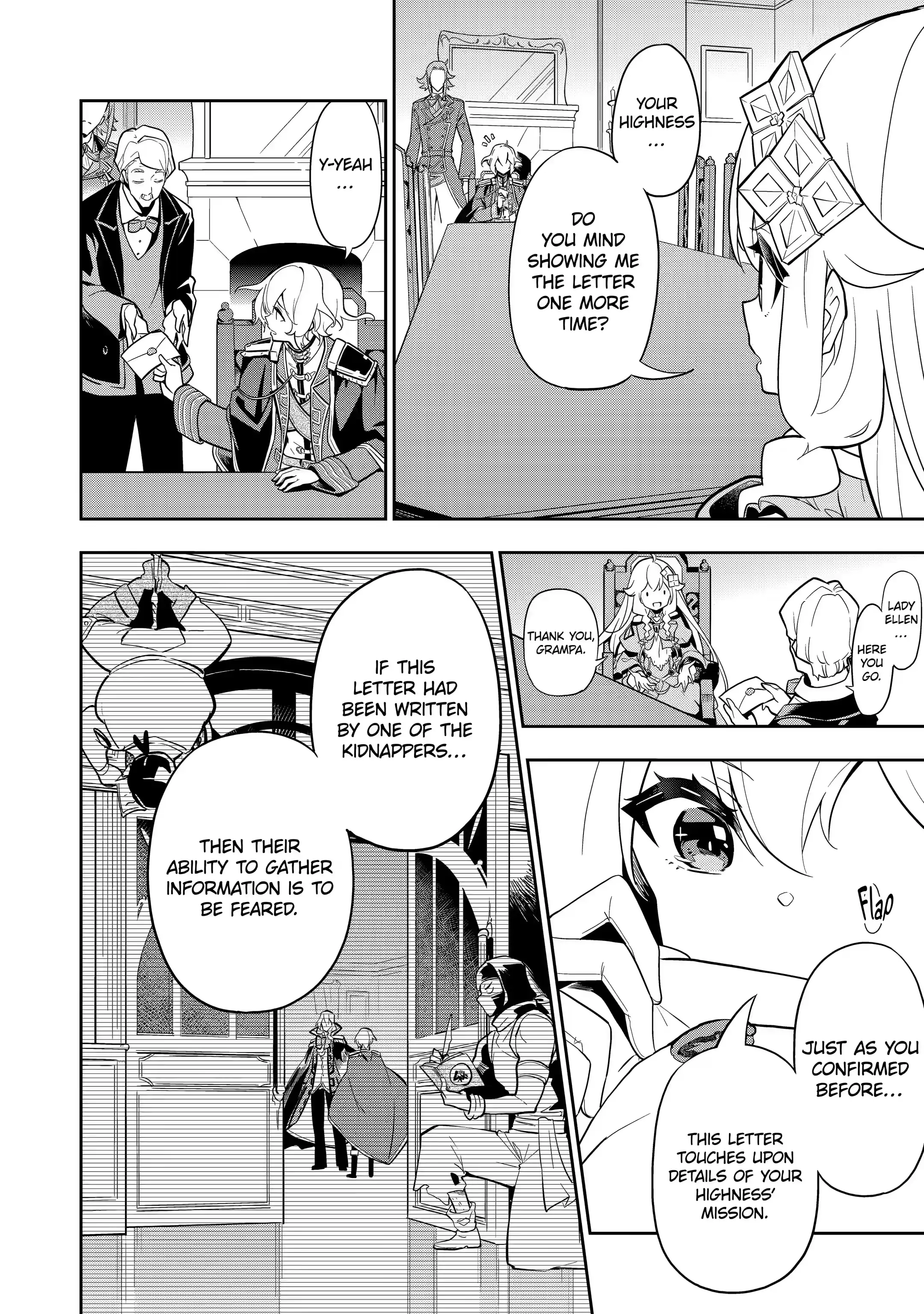 Reincarnated as the Daughter of the Legendary Hero and the Queen of Spirits (Official) chapter 34.1 page 6