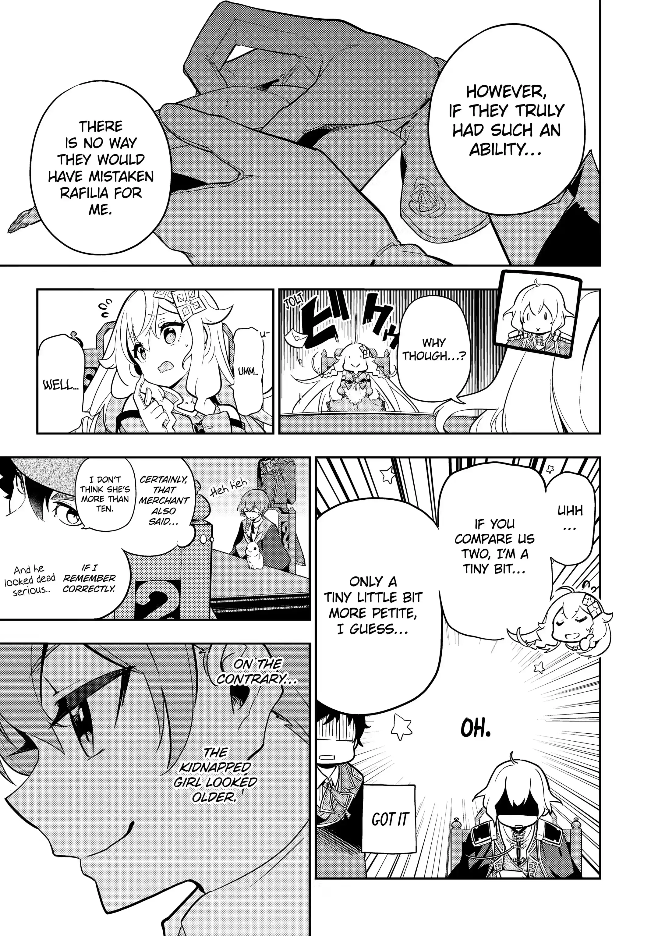 Reincarnated as the Daughter of the Legendary Hero and the Queen of Spirits (Official) chapter 34.1 page 7