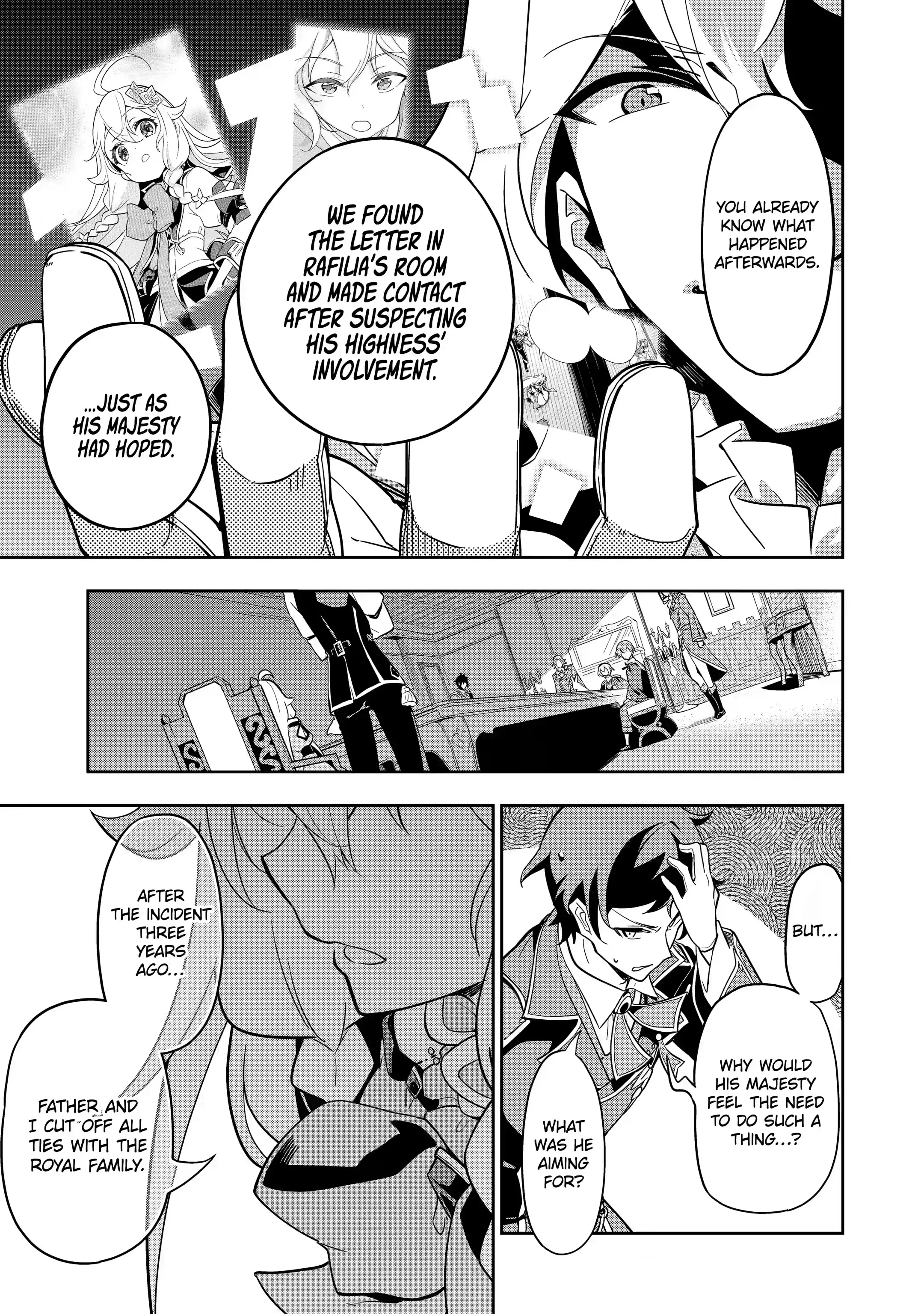 Reincarnated as the Daughter of the Legendary Hero and the Queen of Spirits (Official) chapter 34.2 page 1