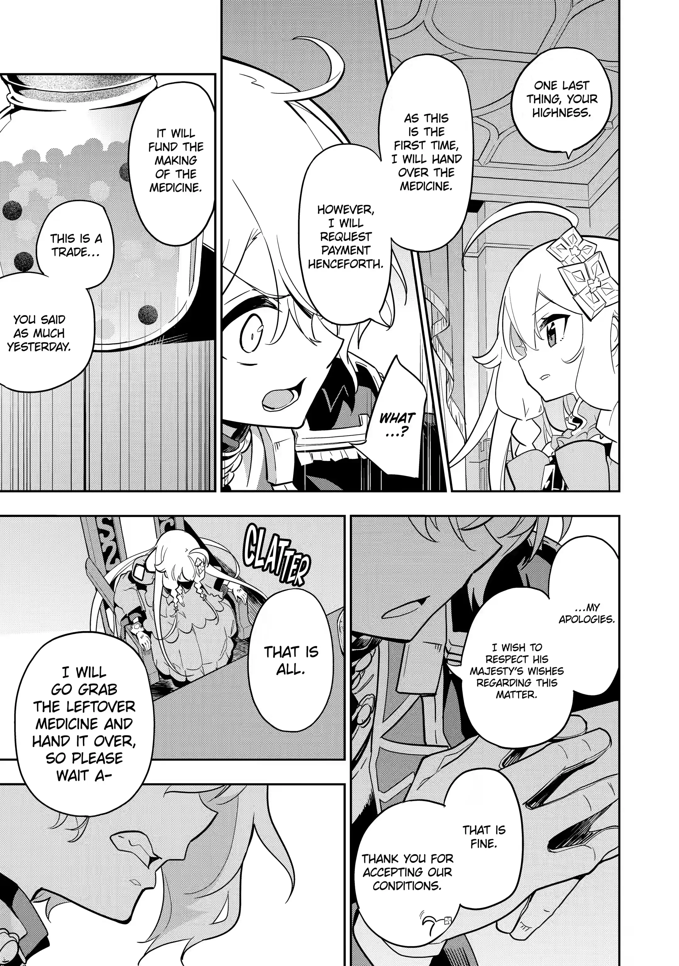 Reincarnated as the Daughter of the Legendary Hero and the Queen of Spirits (Official) chapter 34.2 page 12