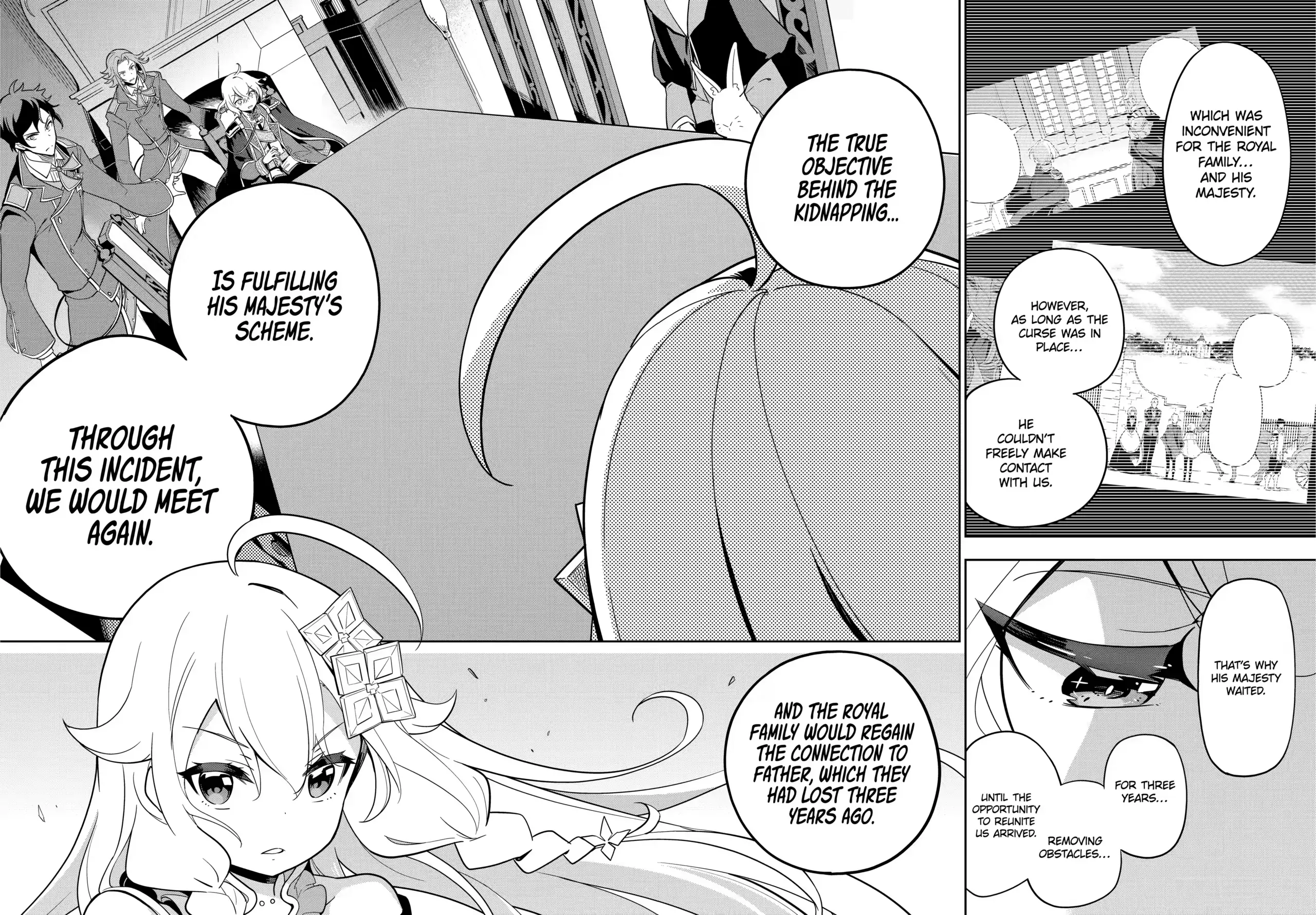 Reincarnated as the Daughter of the Legendary Hero and the Queen of Spirits (Official) chapter 34.2 page 2