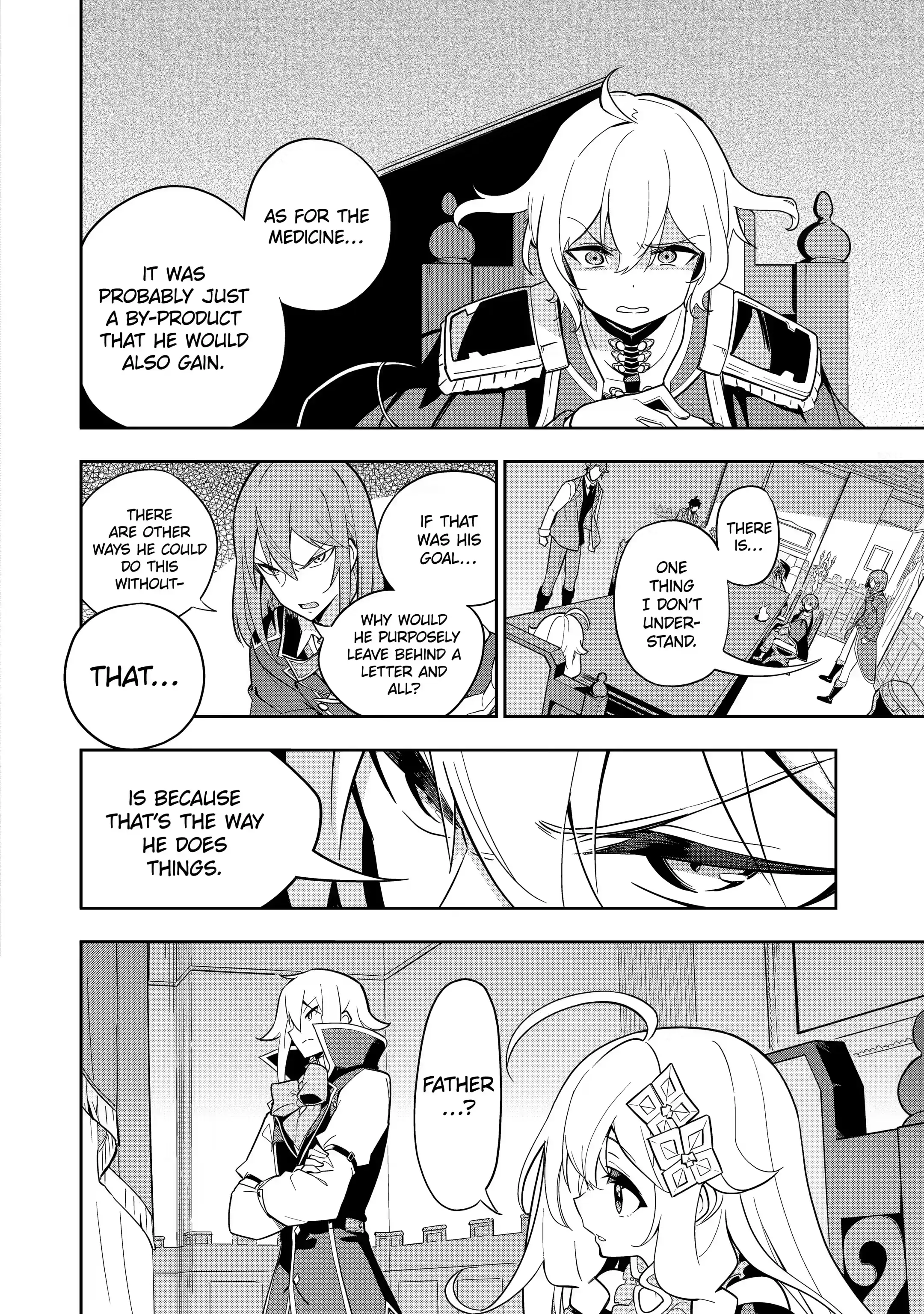 Reincarnated as the Daughter of the Legendary Hero and the Queen of Spirits (Official) chapter 34.2 page 3